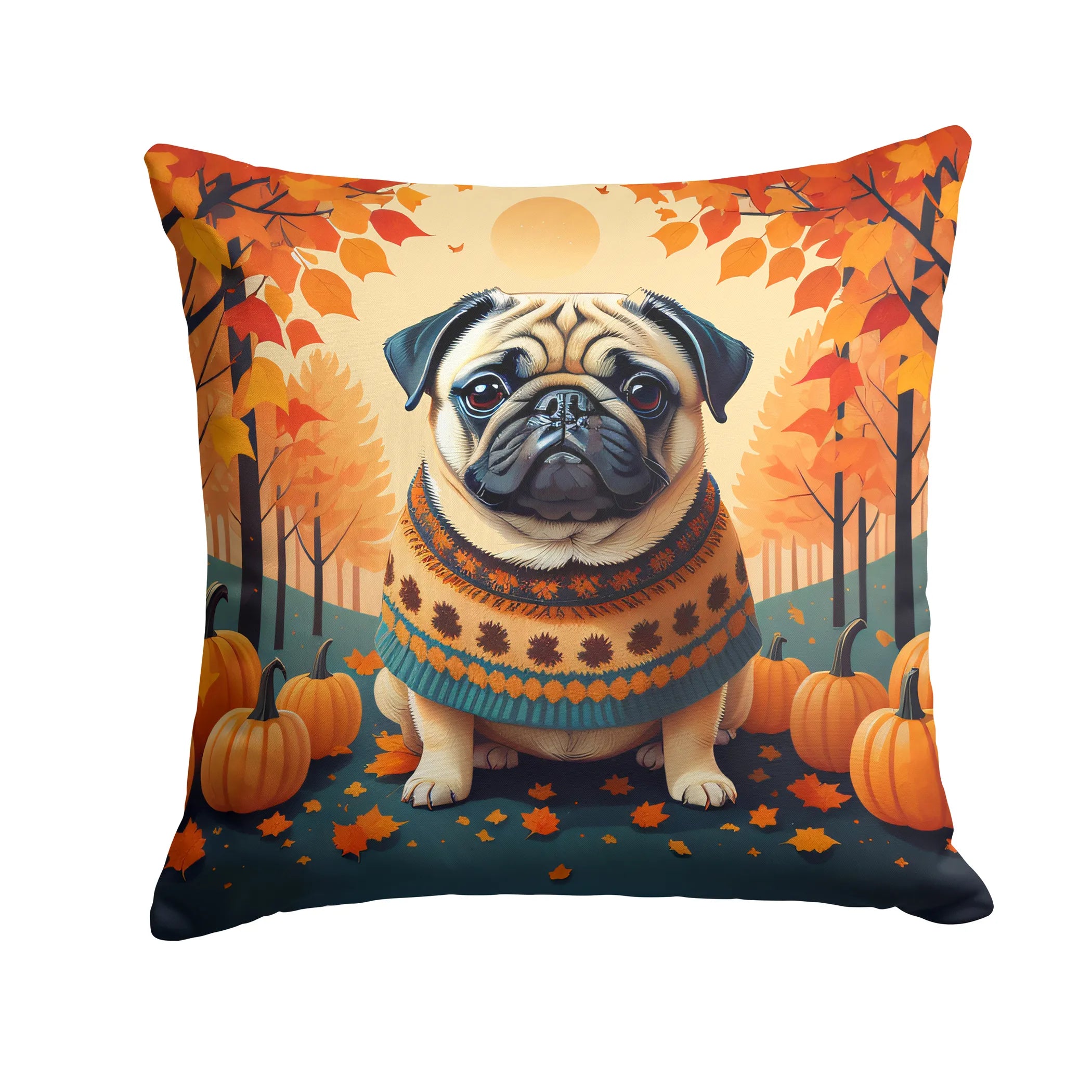 Autumn Leaves Throw Pillow - Pack Of: 1 | Collection name: Autumn leaves