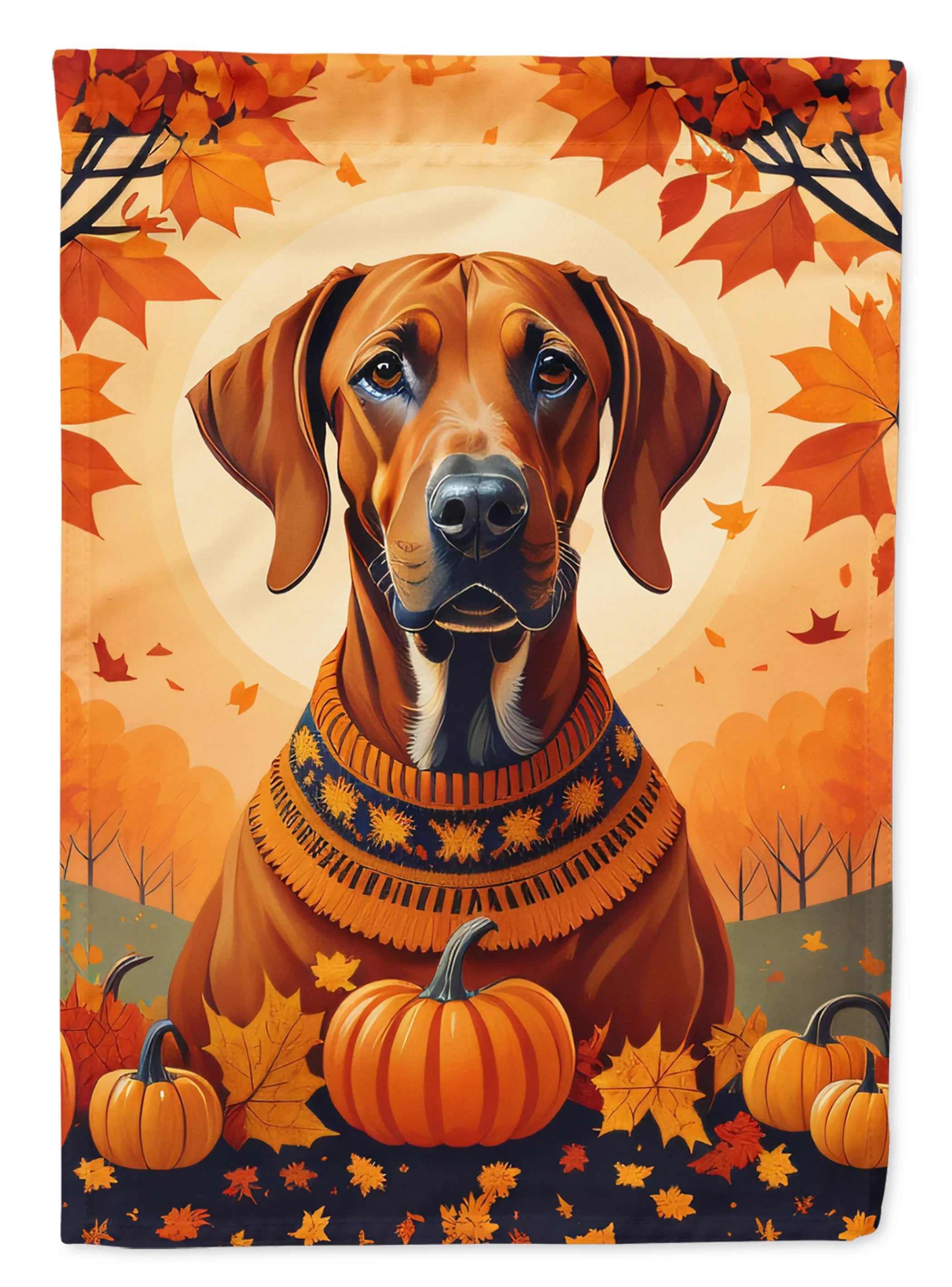 Autumn Leaves Decorative Flag - Pack Of: 1 | Collection name: Autumn leaves