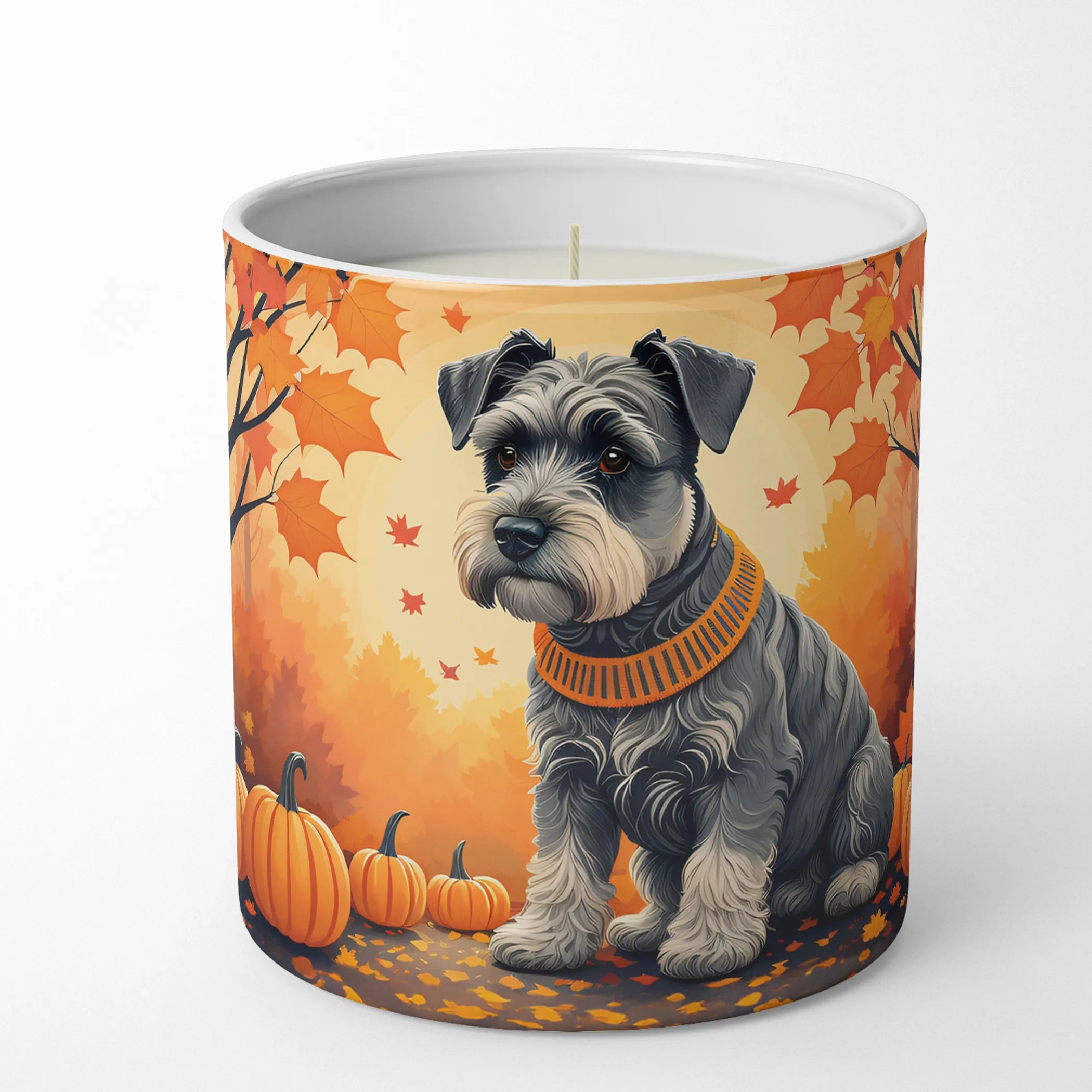 Autumn Leaves Decorative Soy Candle - Size: 10 OZ | Pack Of: 1 | Collection name: Autumn leaves