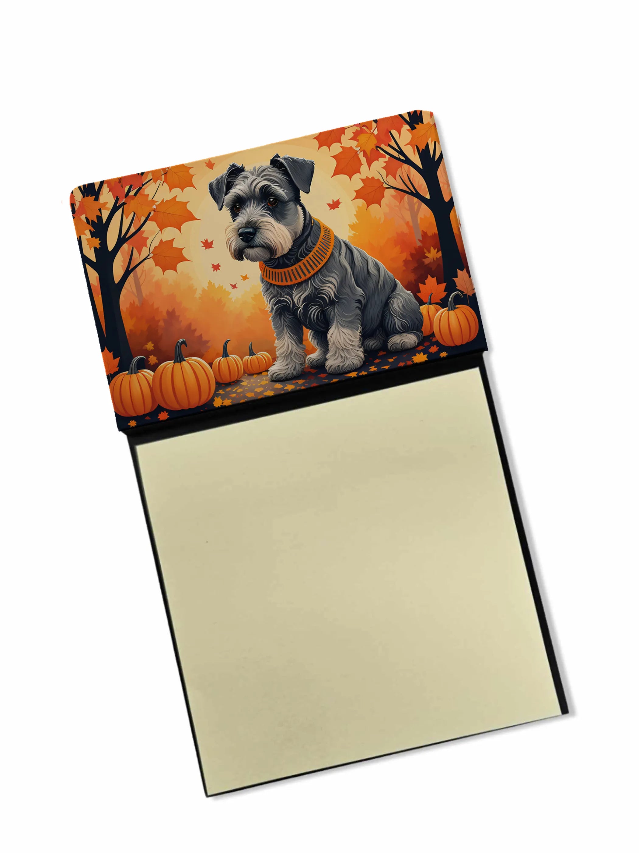 Autumn Leaves Sticky Note Holder - Pack Of: 1 | Collection name: Autumn leaves