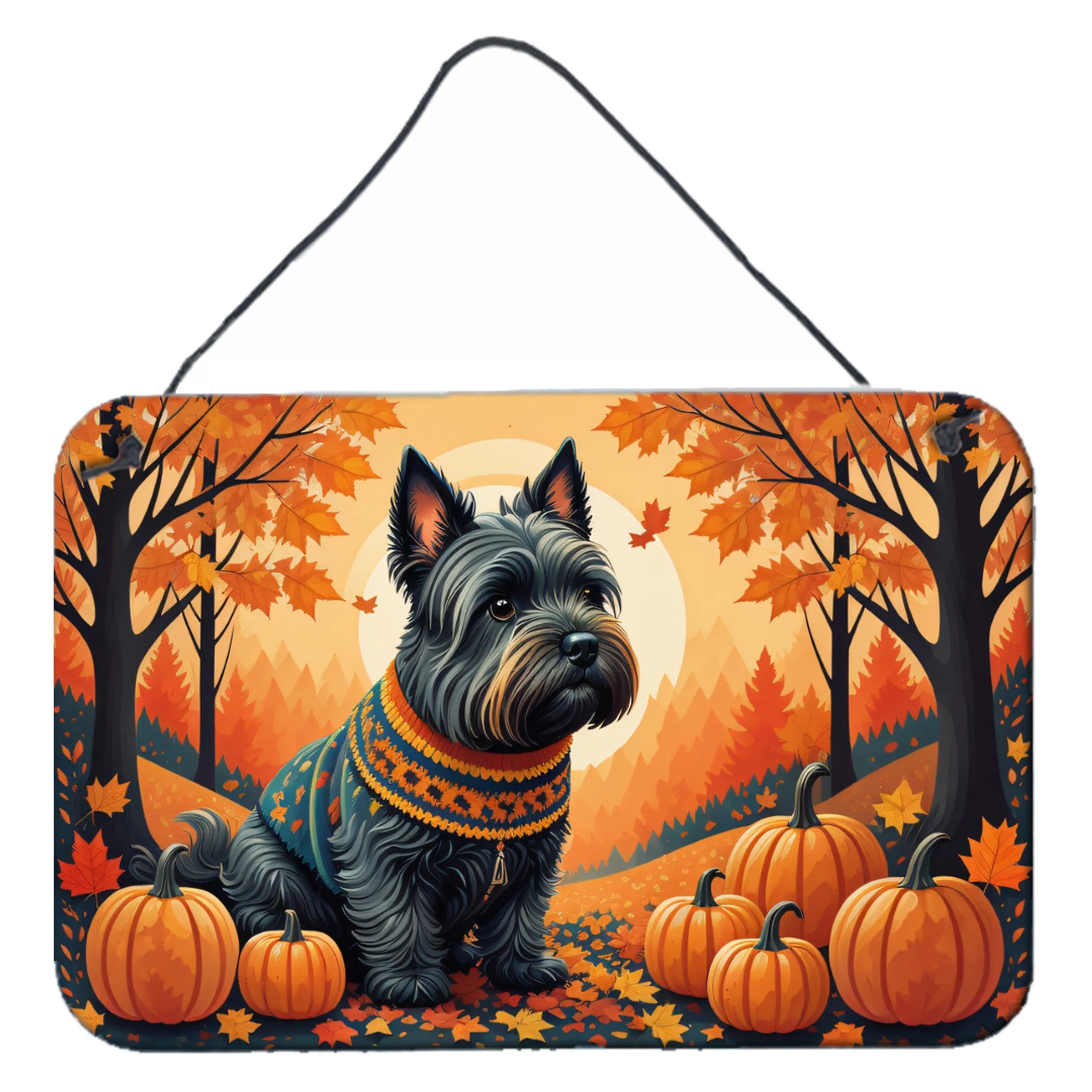 Autumn Leaves Wall or Door Hanging Prints - Size: 8HX12W | Pack Of: 1 | Collection name: Autumn leaves