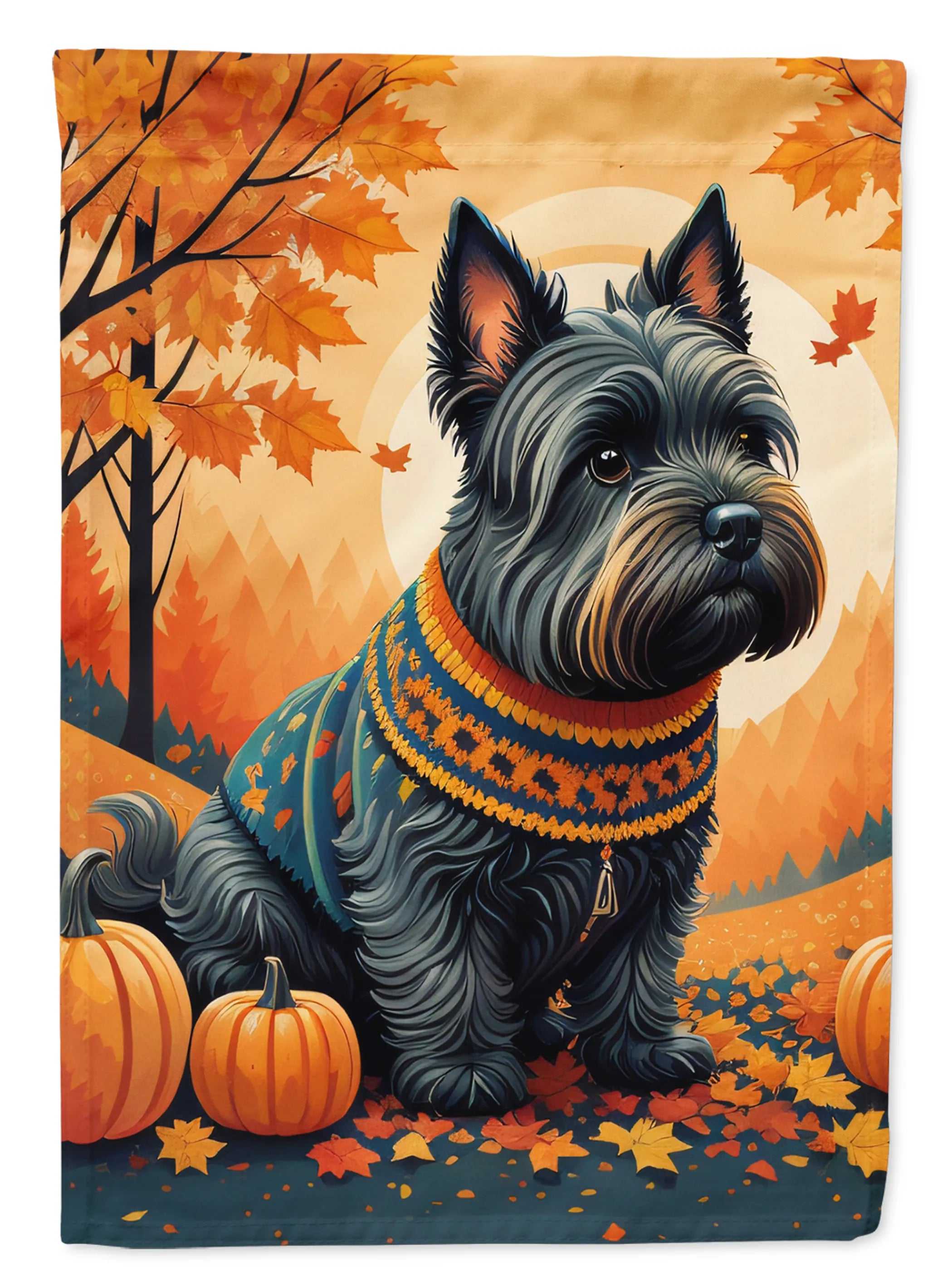 Autumn Leaves Decorative Flag - Pack Of: 1 | Collection name: Autumn leaves