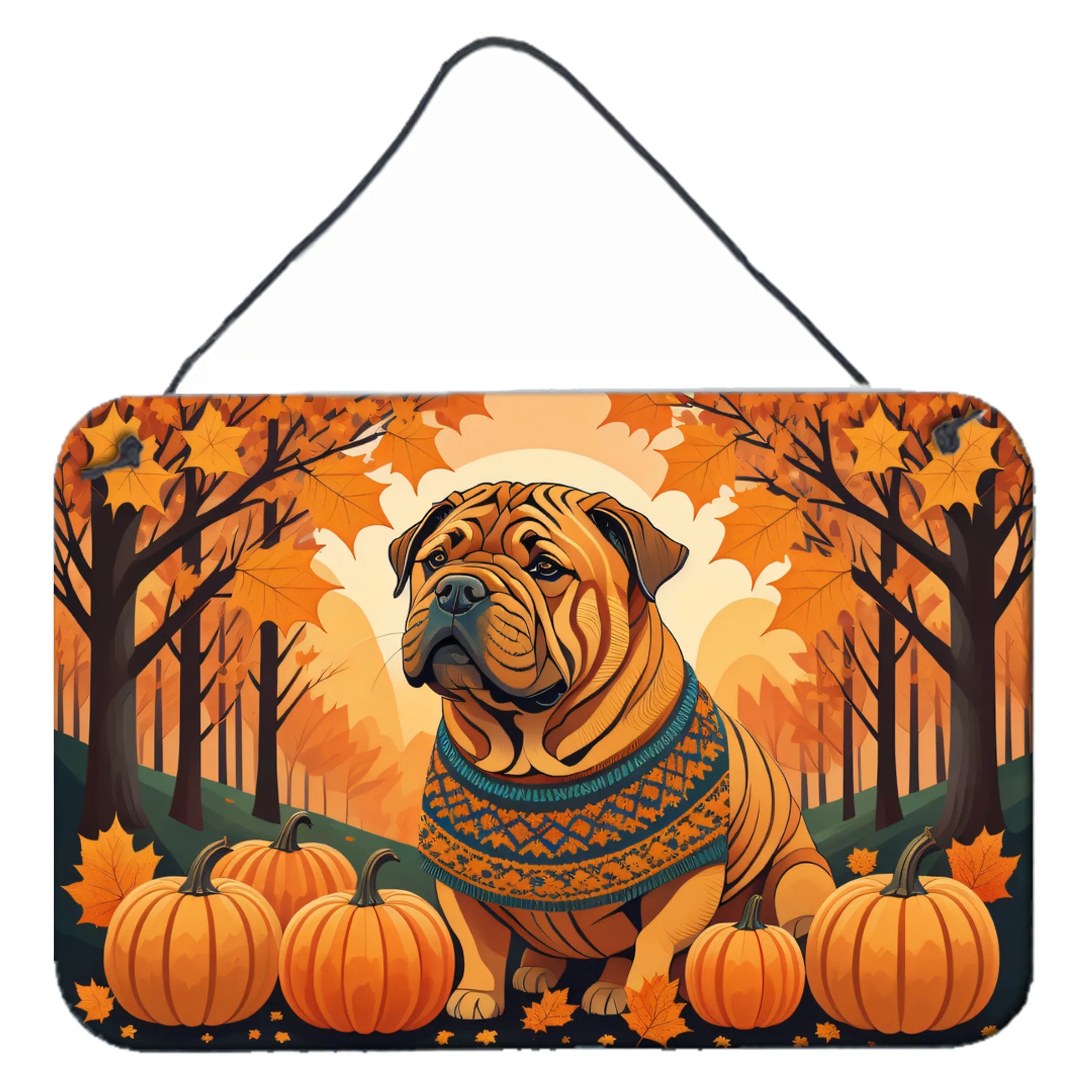 Autumn Leaves Wall or Door Hanging Prints - Size: 8HX12W | Pack Of: 1 | Collection name: Autumn leaves
