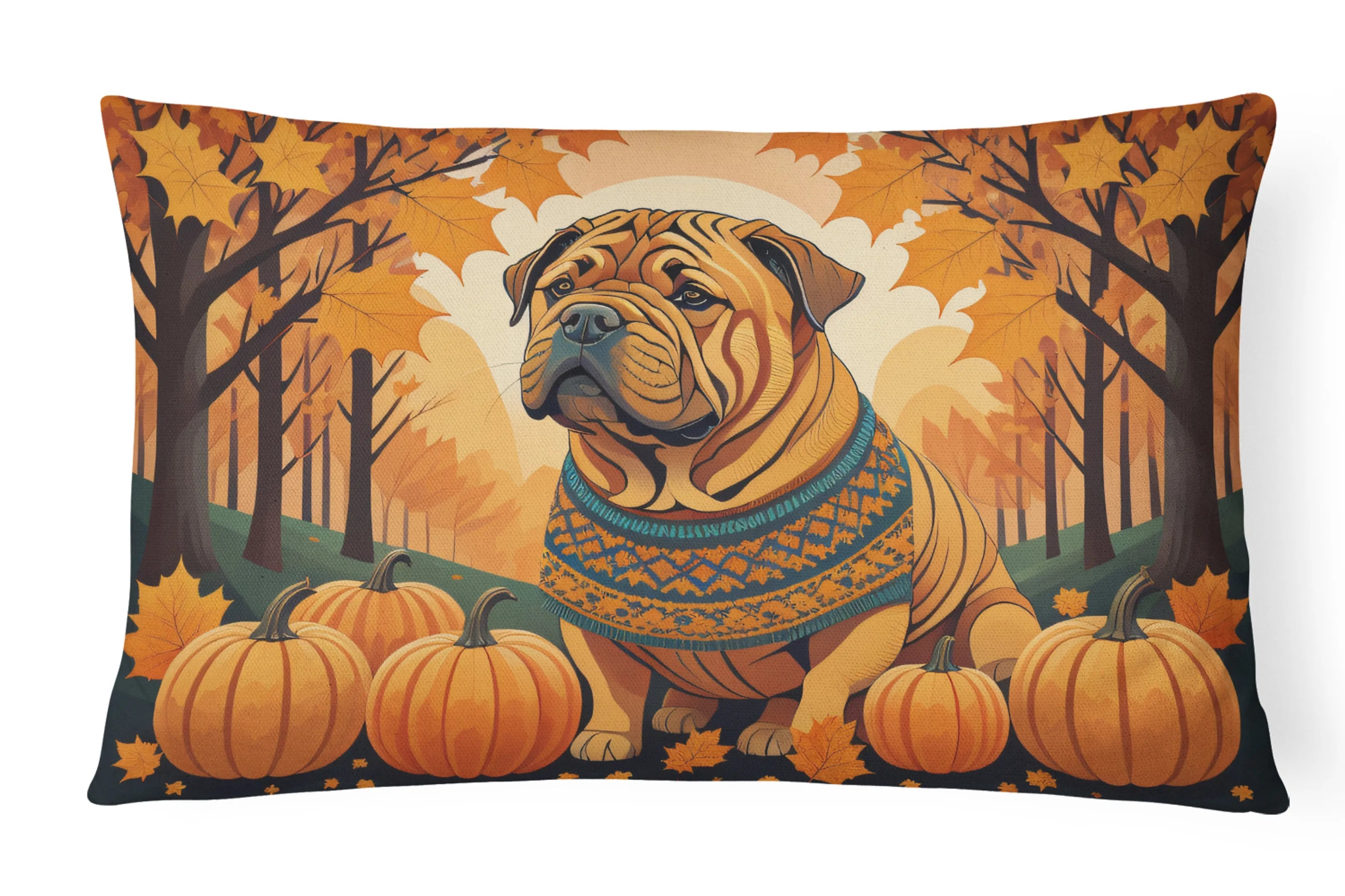 Autumn Leaves Throw Pillow - Pack Of: 1 | Collection name: Autumn leaves