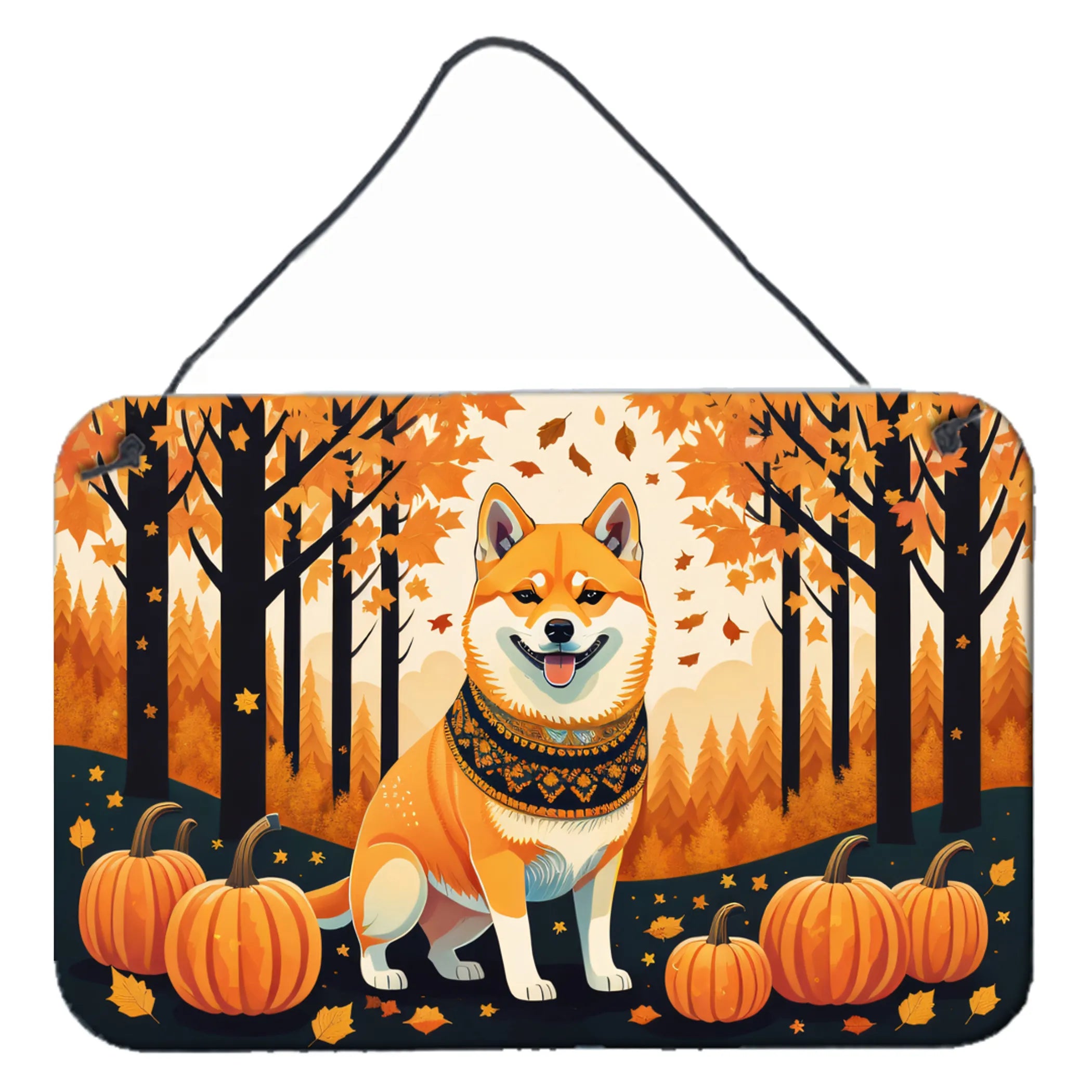 Autumn Leaves Wall or Door Hanging Prints - Size: 8HX12W | Pack Of: 1 | Collection name: Autumn leaves
