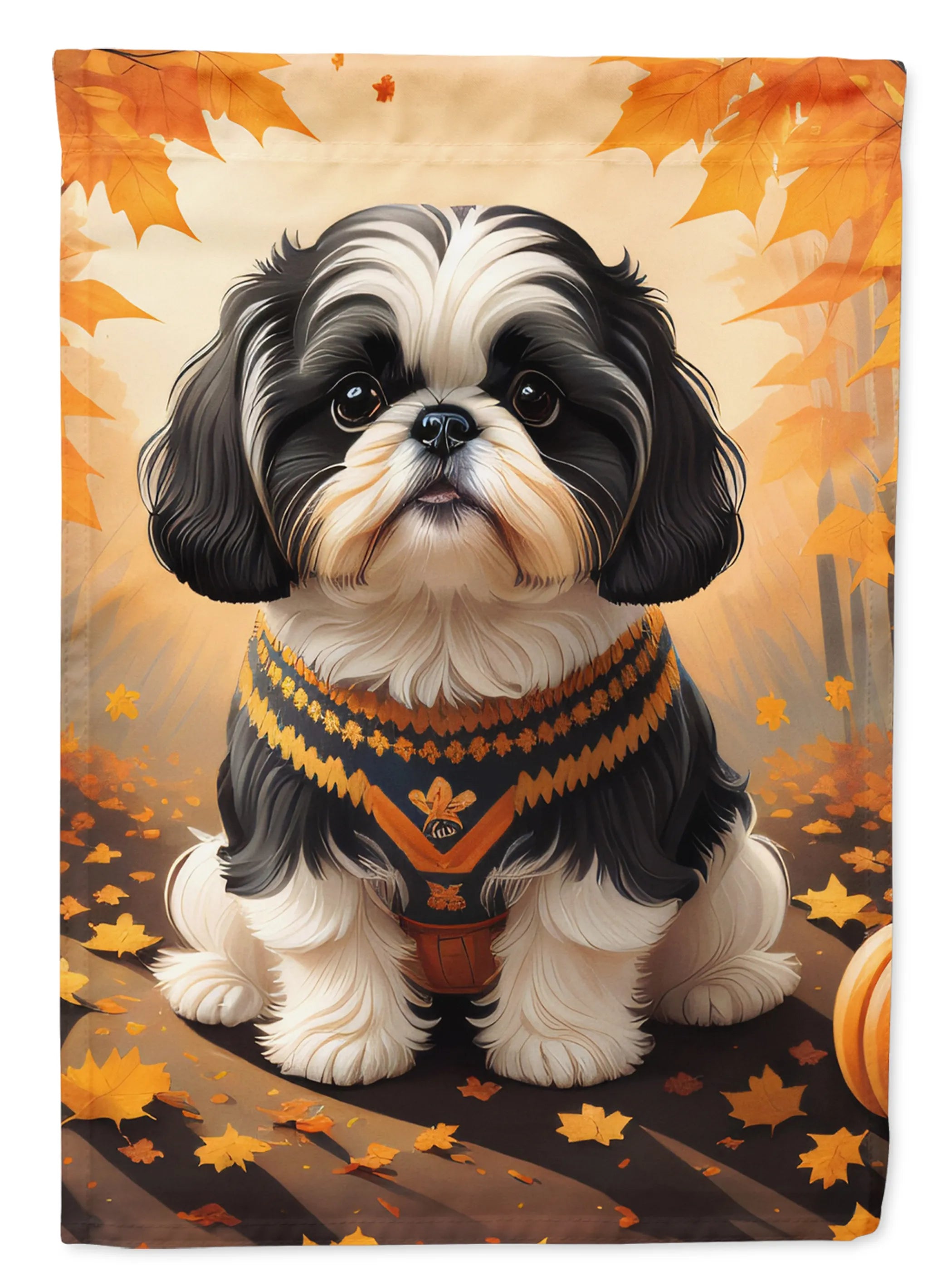 Autumn Leaves Decorative Flag - Pack Of: 1 | Collection name: Autumn leaves