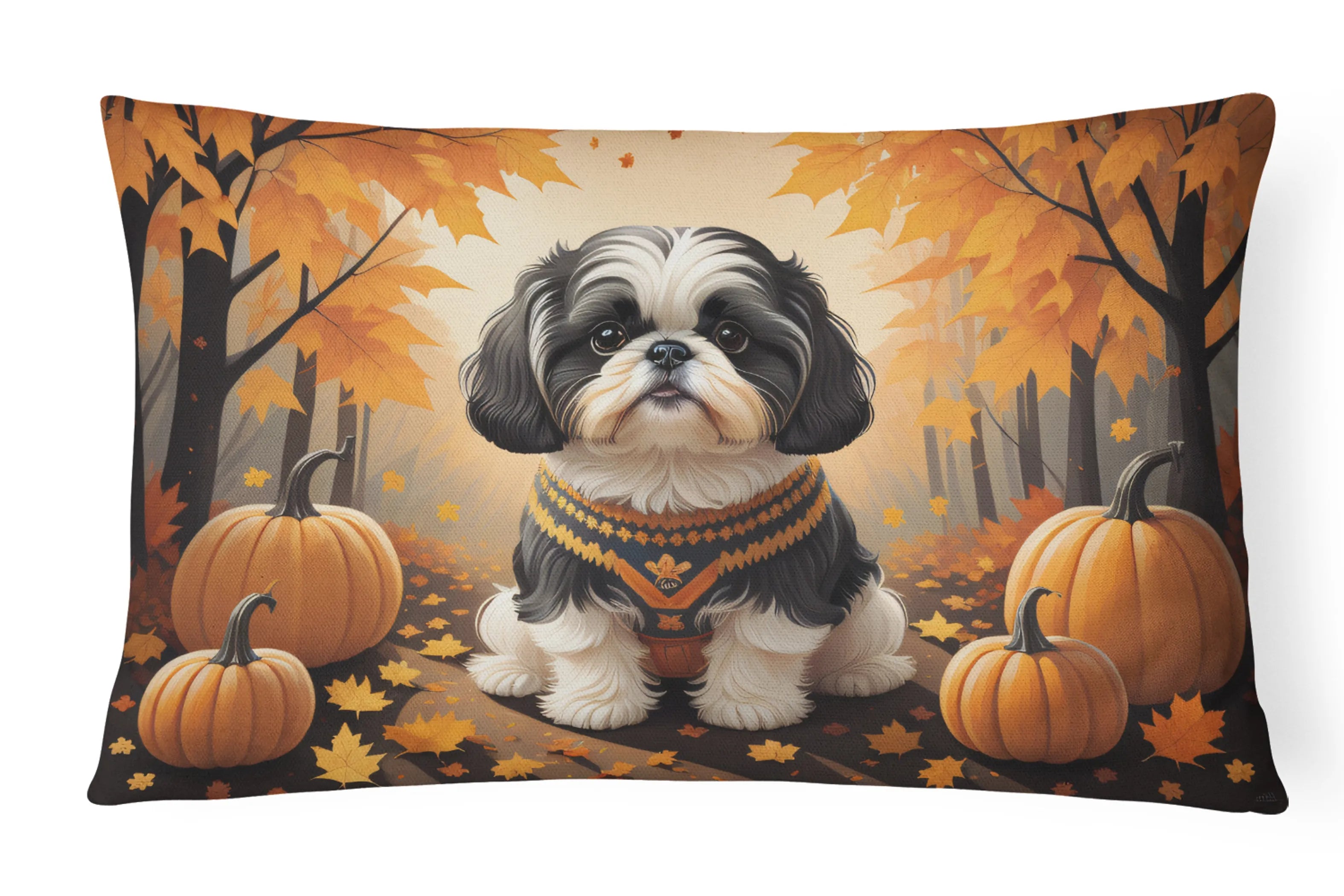 Autumn Leaves Throw Pillow - Pack Of: 1 | Collection name: Autumn leaves