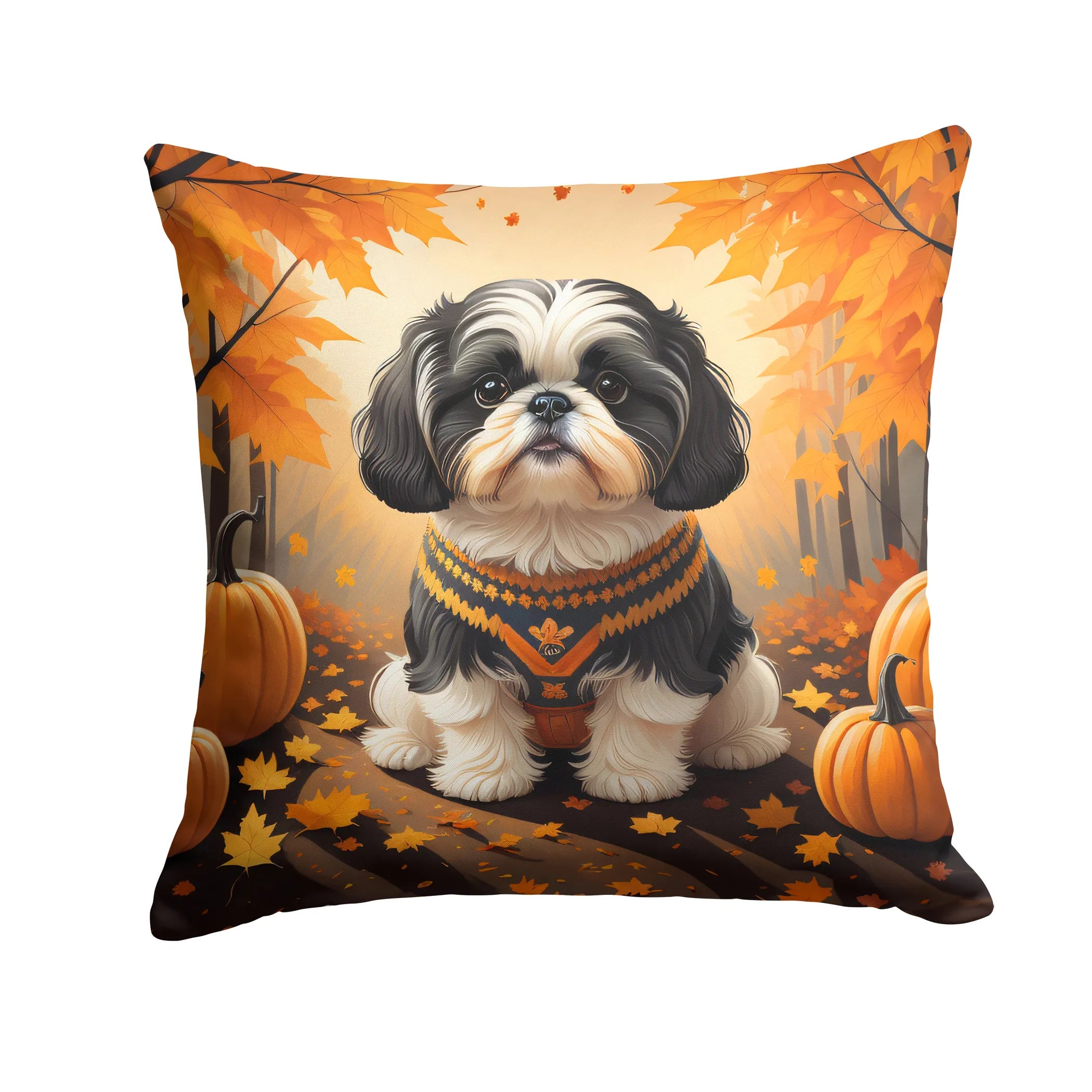 Autumn Leaves Throw Pillow - Pack Of: 1 | Collection name: Autumn leaves