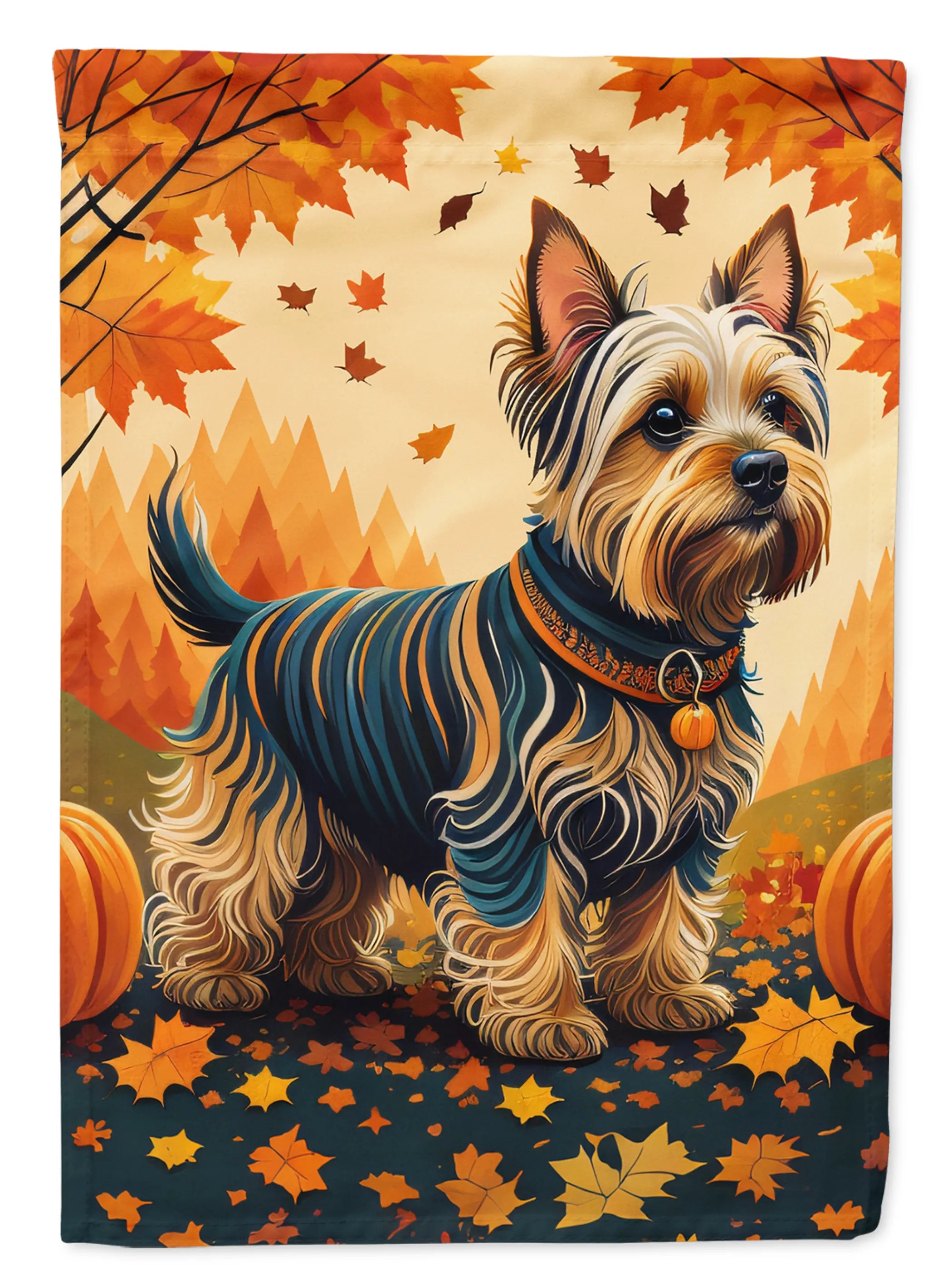 Autumn Leaves Decorative Flag - Pack Of: 1 | Collection name: Autumn leaves