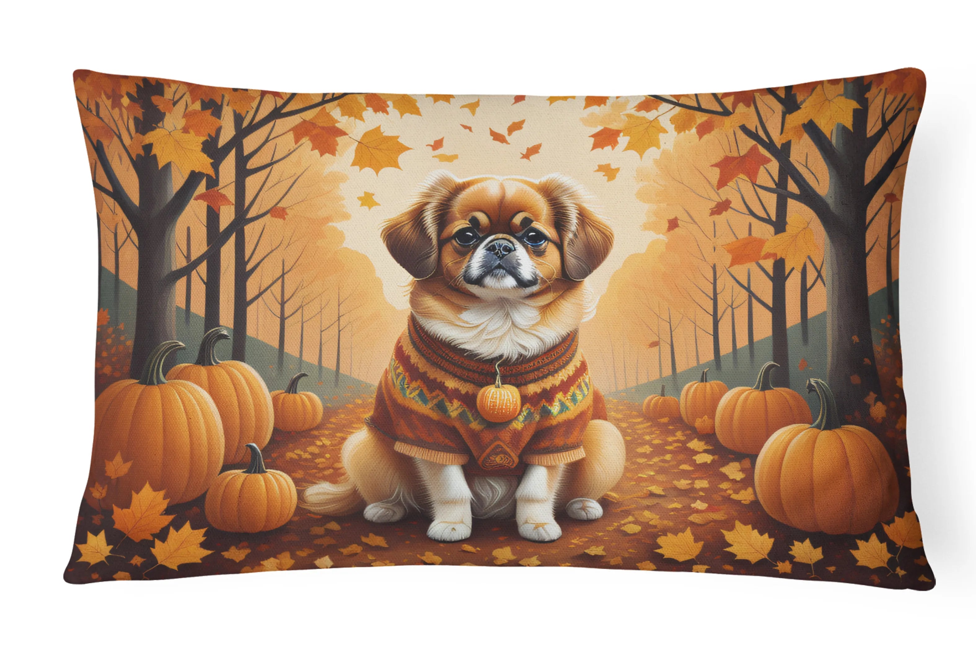 Autumn Leaves Throw Pillow - Pack Of: 1 | Collection name: Autumn leaves
