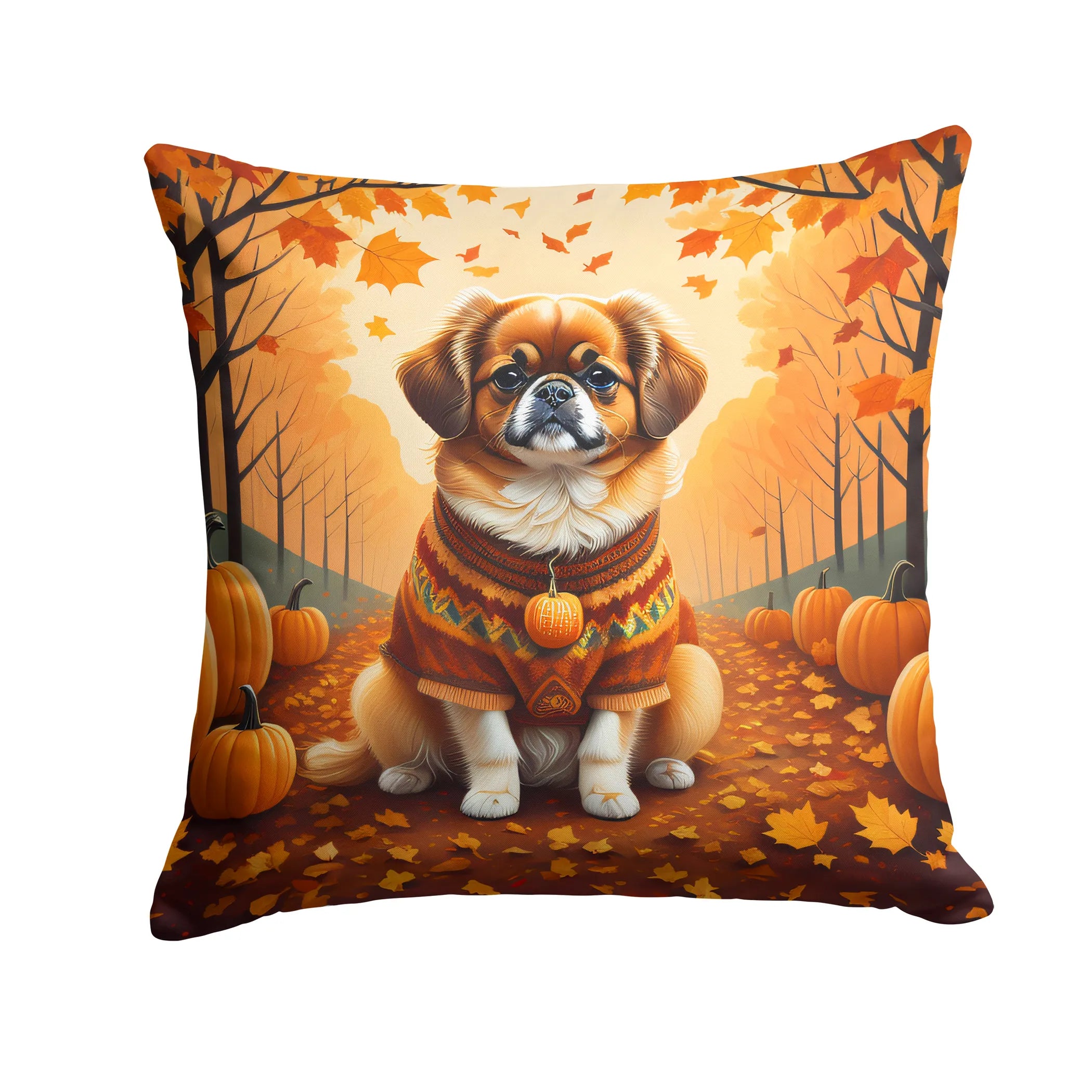 Autumn Leaves Throw Pillow - Pack Of: 1 | Collection name: Autumn leaves