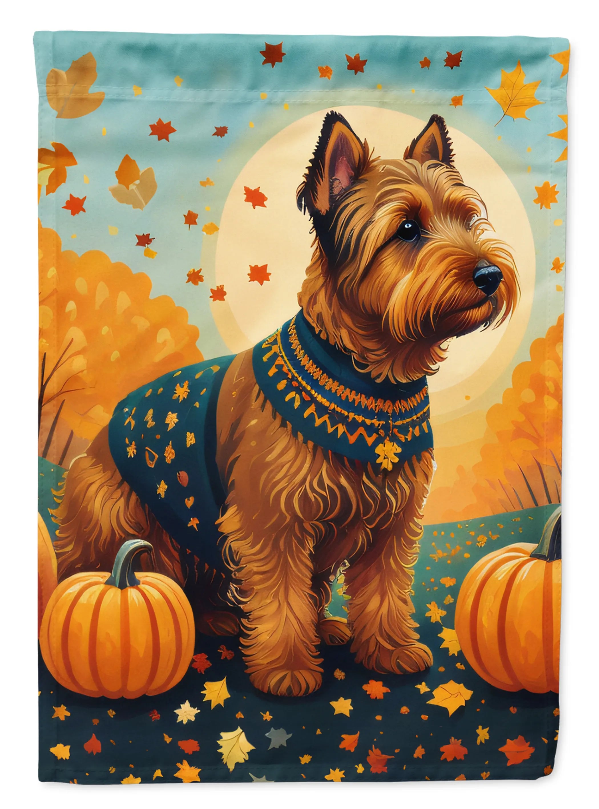 Autumn Leaves Decorative Flag - Pack Of: 1 | Collection name: Autumn leaves