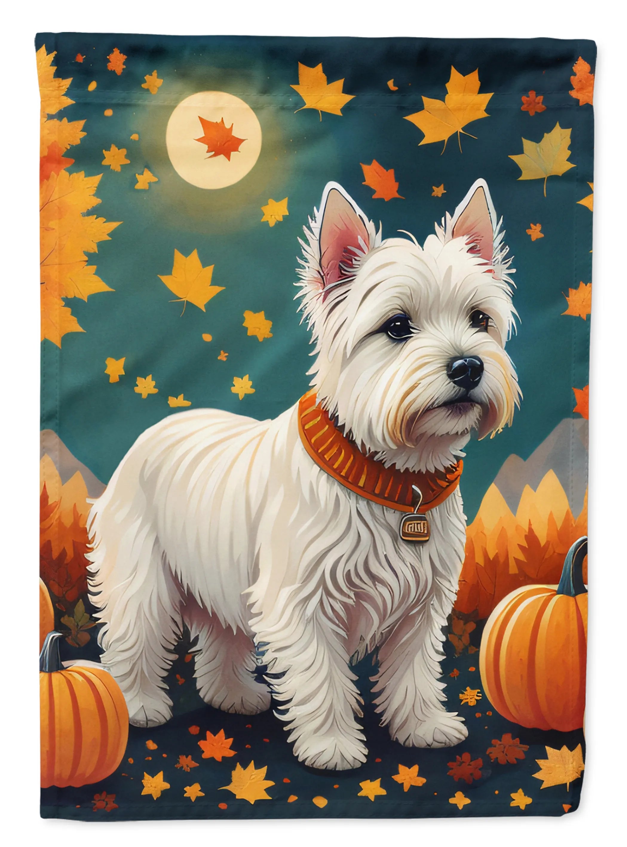 Autumn Leaves Decorative Flag - Pack Of: 1 | Collection name: Autumn leaves