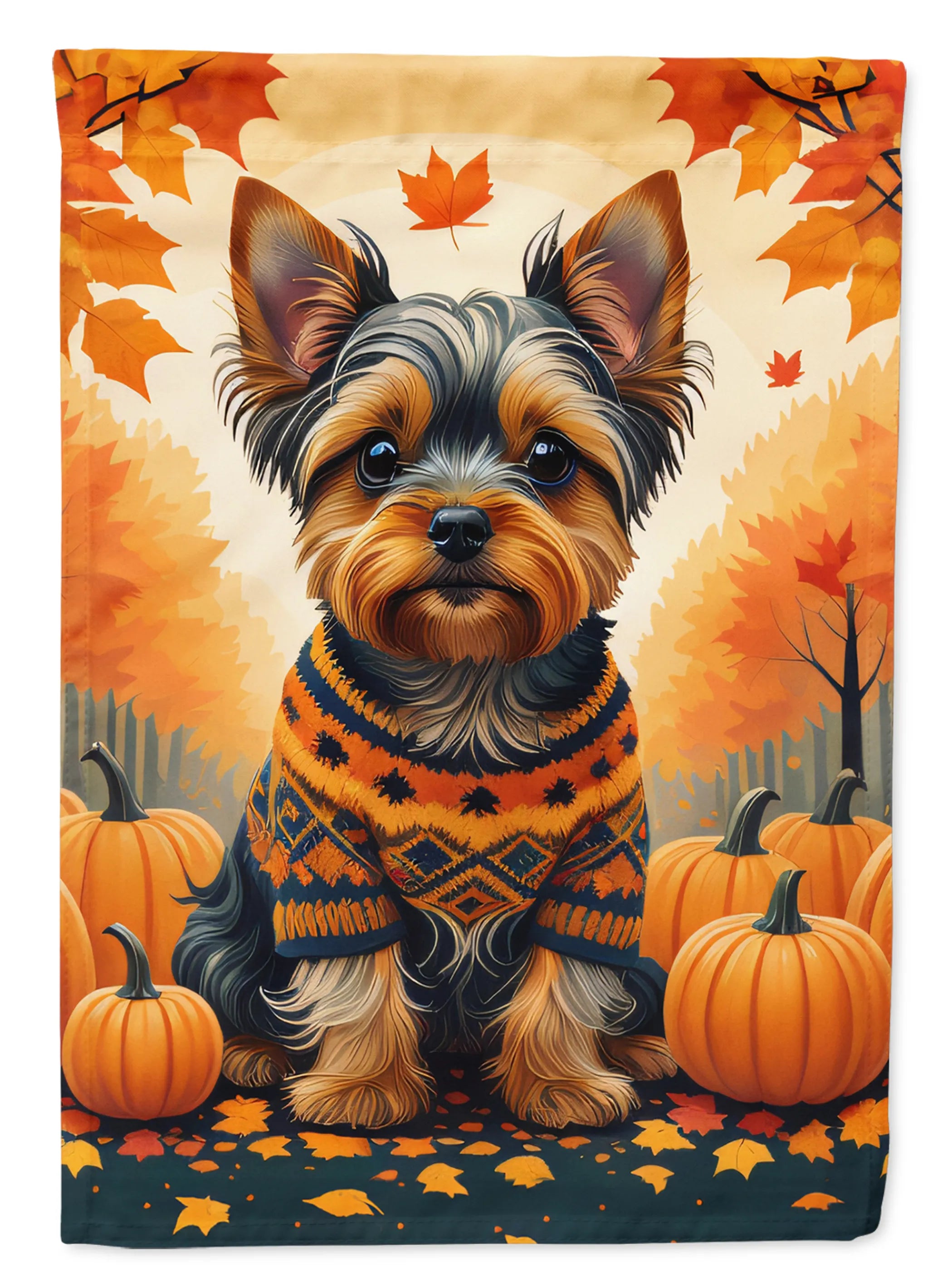Autumn Leaves Decorative Flag - Pack Of: 1 | Collection name: Autumn leaves