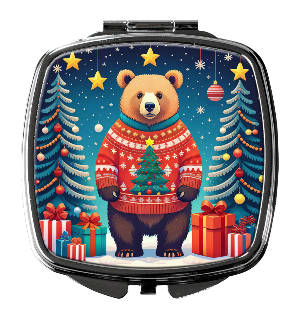 Animal Christmas Compact Mirror - Pack Of: 1 | Collection name: Animal christmas