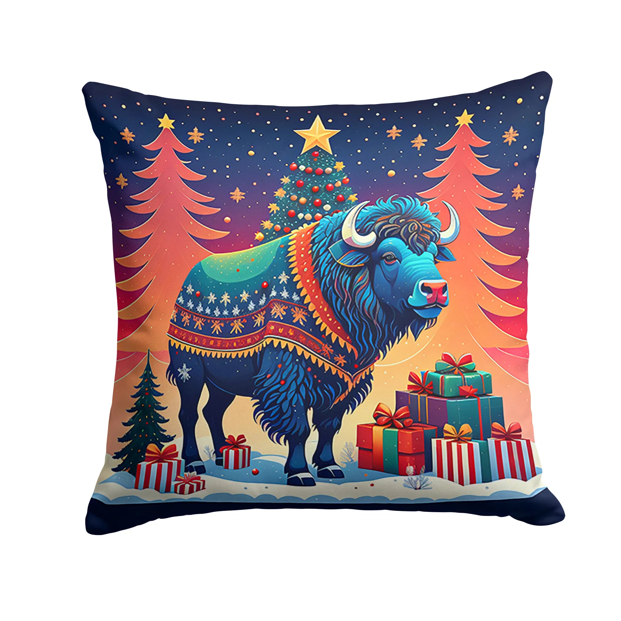 Animal Christmas Throw Pillow - Pack Of: 1 | Collection name: Animal christmas