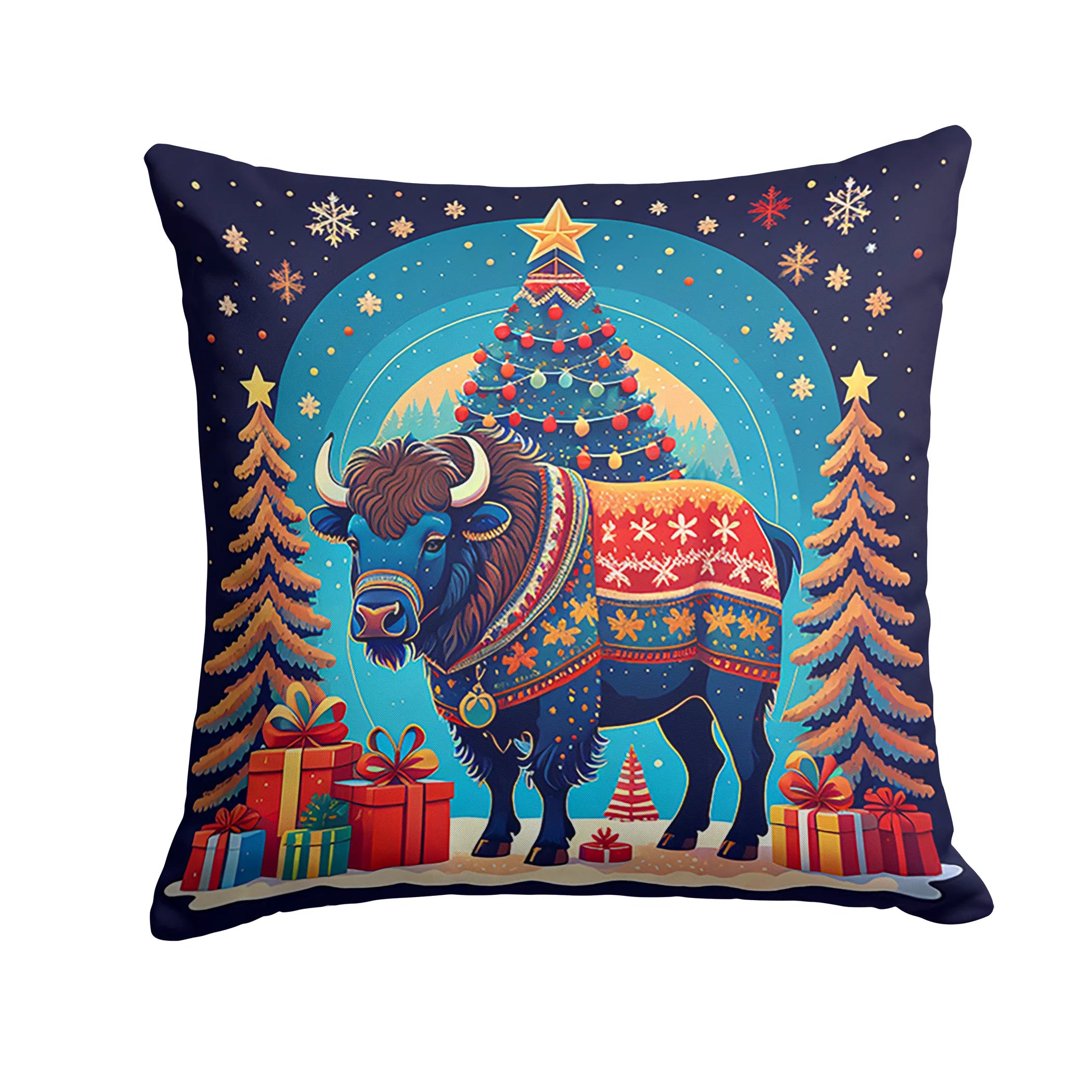 Animal Christmas Throw Pillow - Pack Of: 1 | Collection name: Animal christmas