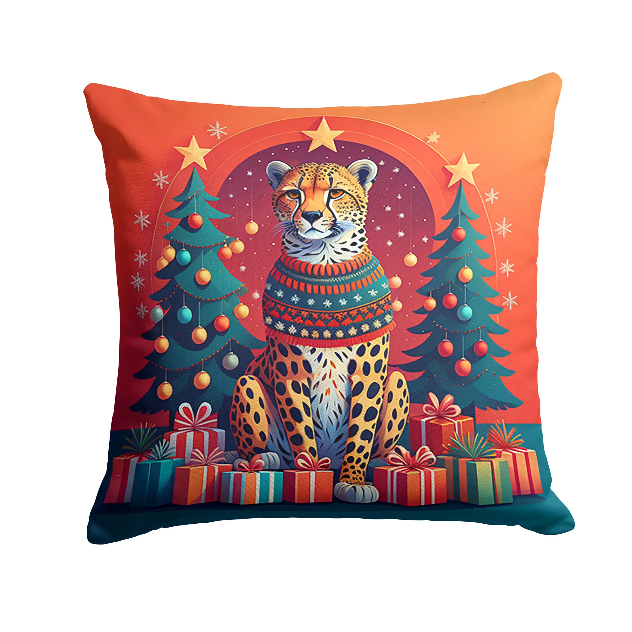 Animal Christmas Throw Pillow - Pack Of: 1 | Collection name: Animal christmas