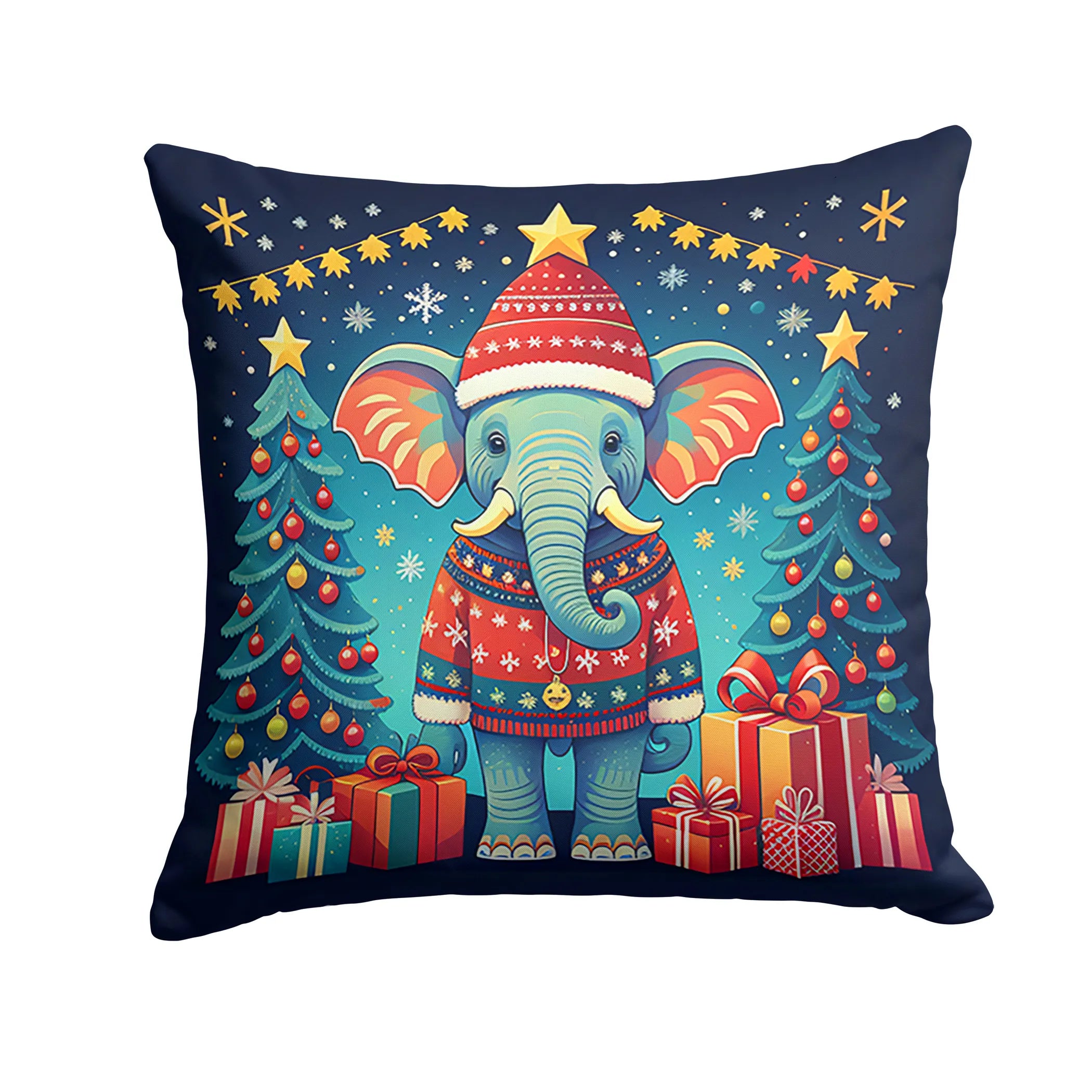 Animal Christmas Throw Pillow - Pack Of: 1 | Collection name: Animal christmas