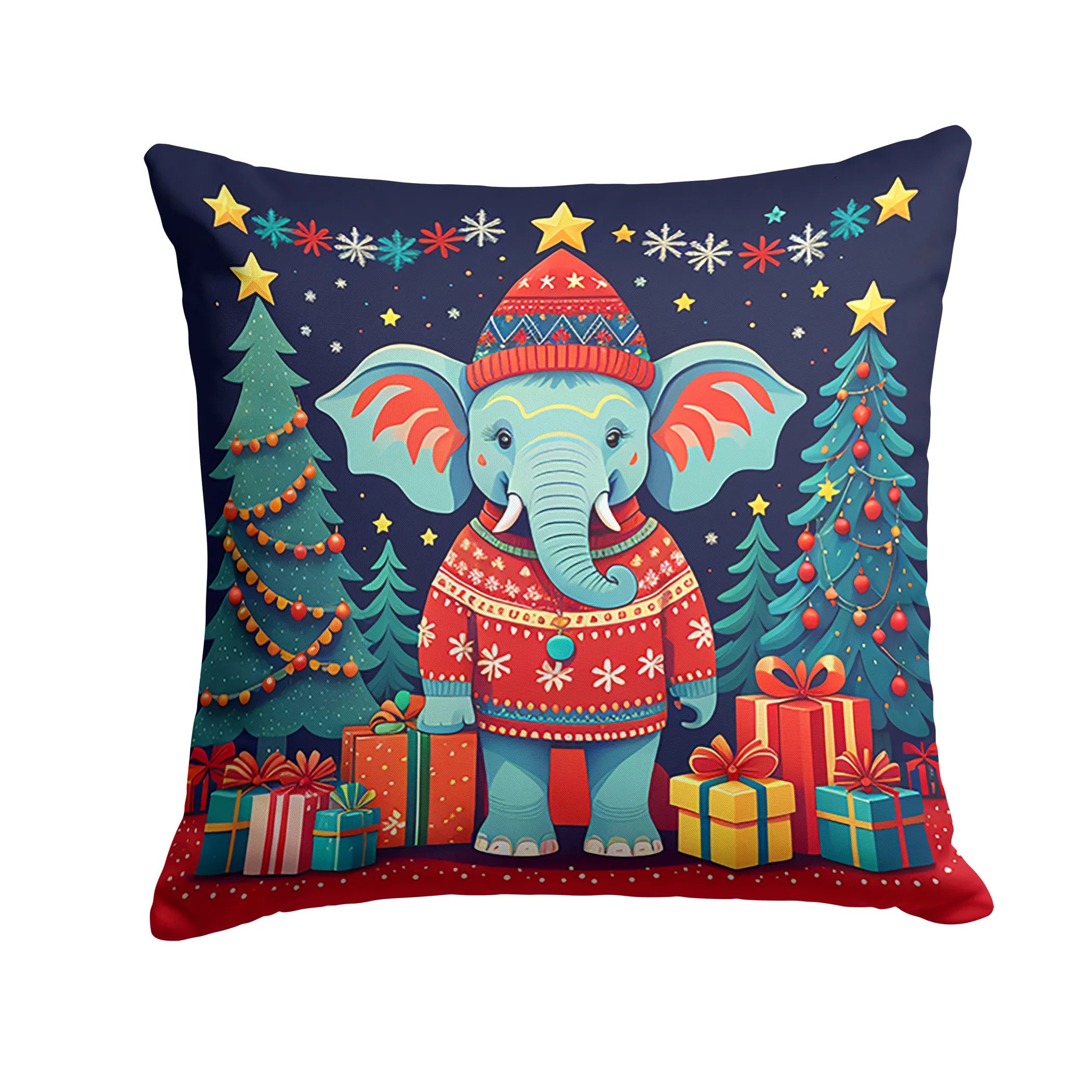 Animal Christmas Throw Pillow - Pack Of: 1 | Collection name: Animal christmas