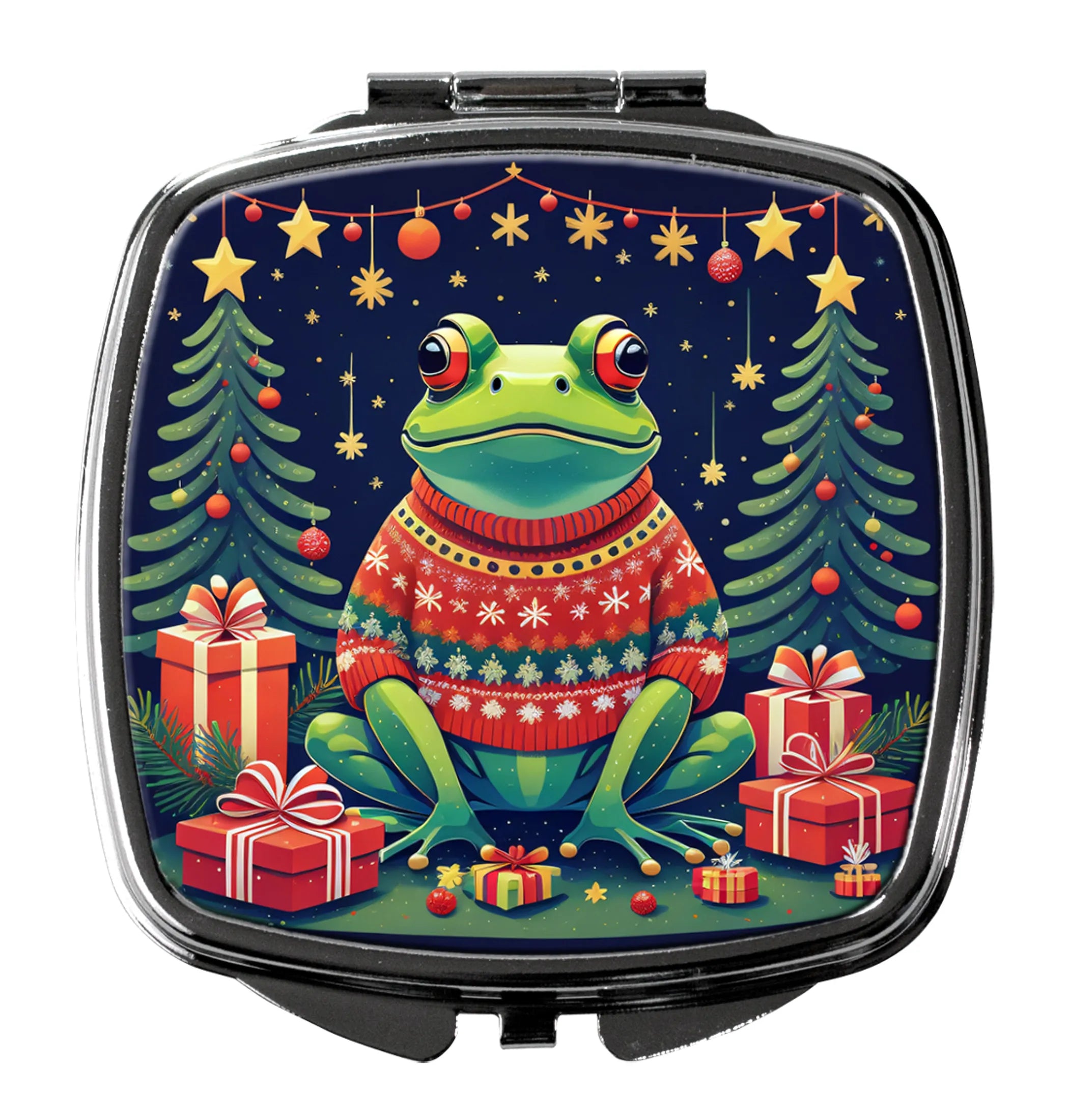 Animal Christmas Compact Mirror - Pack Of: 1 | Collection name: Animal christmas