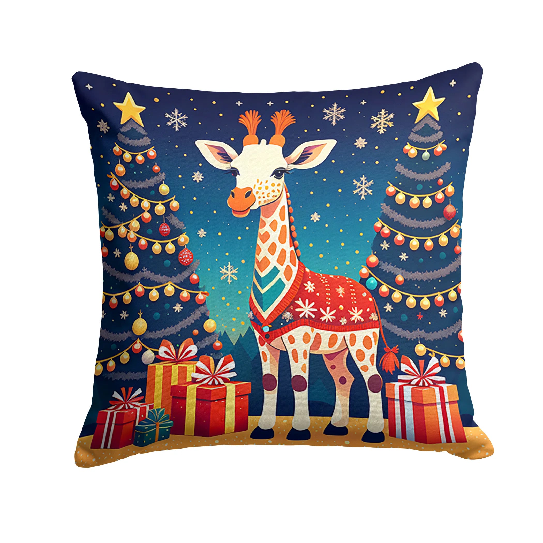 Animal Christmas Throw Pillow - Pack Of: 1 | Collection name: Animal christmas