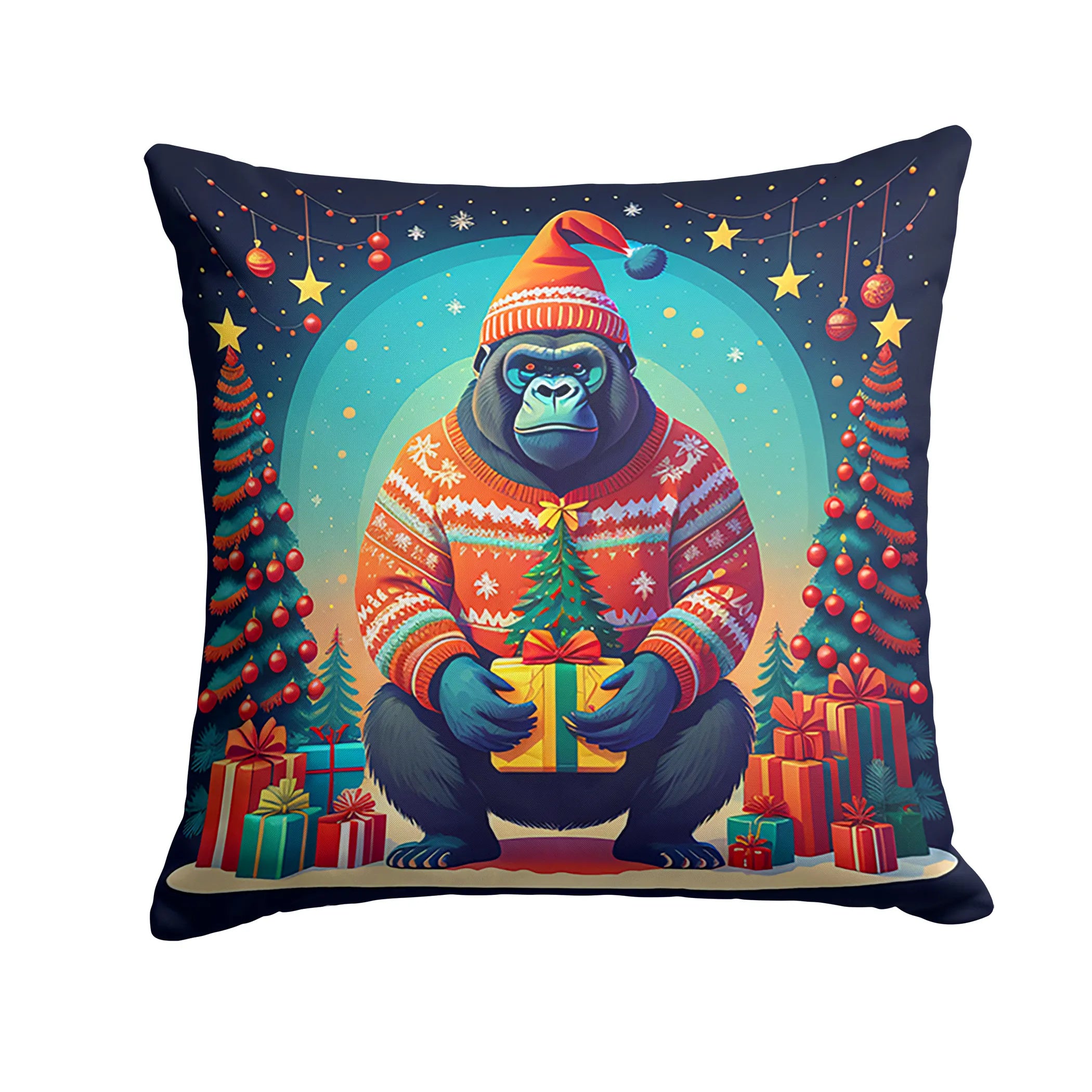 Animal Christmas Throw Pillow - Pack Of: 1 | Collection name: Animal christmas