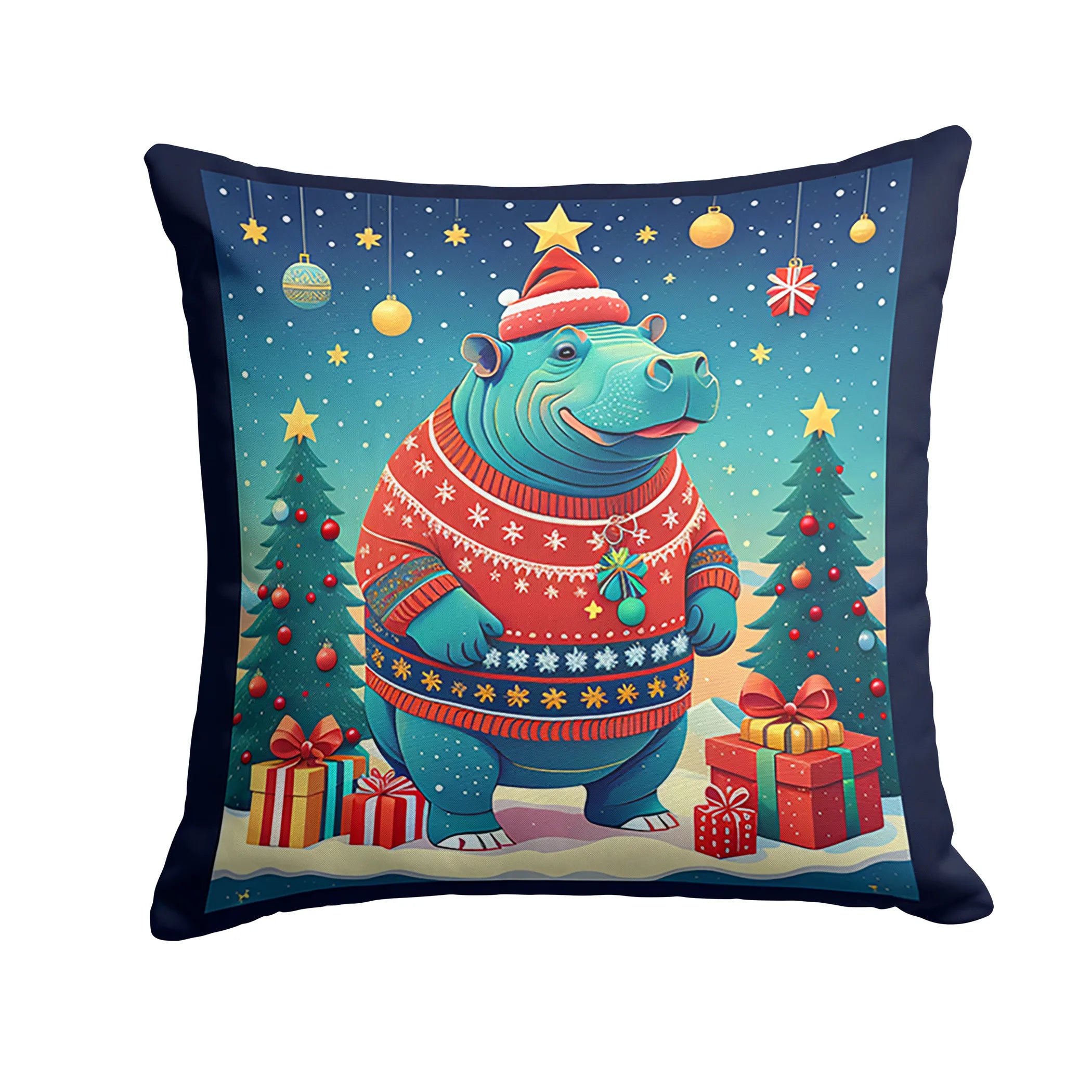 Animal Christmas Throw Pillow - Pack Of: 1 | Collection name: Animal christmas