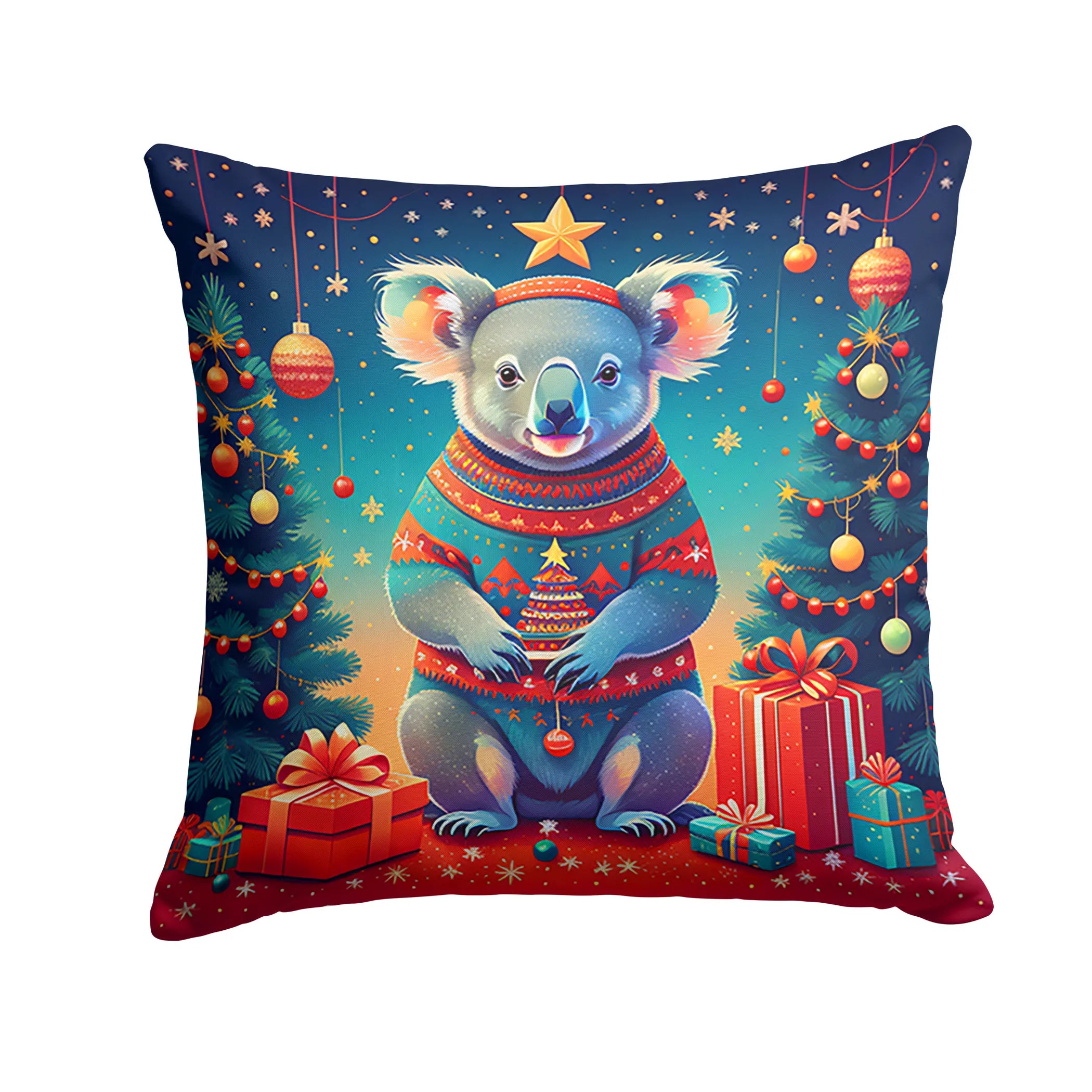 Animal Christmas Throw Pillow - Pack Of: 1 | Collection name: Animal christmas