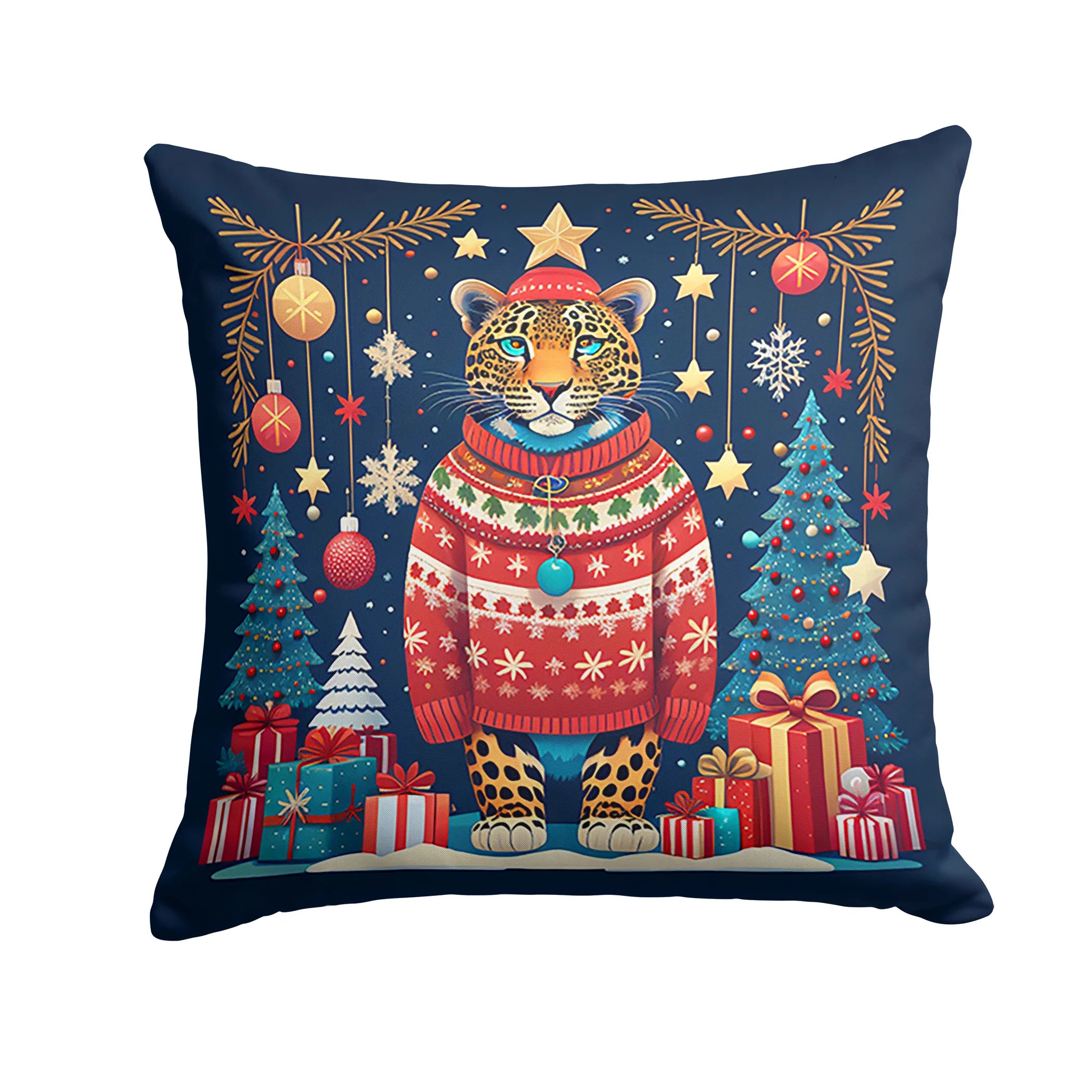 Animal Christmas Throw Pillow - Pack Of: 1 | Collection name: Animal christmas
