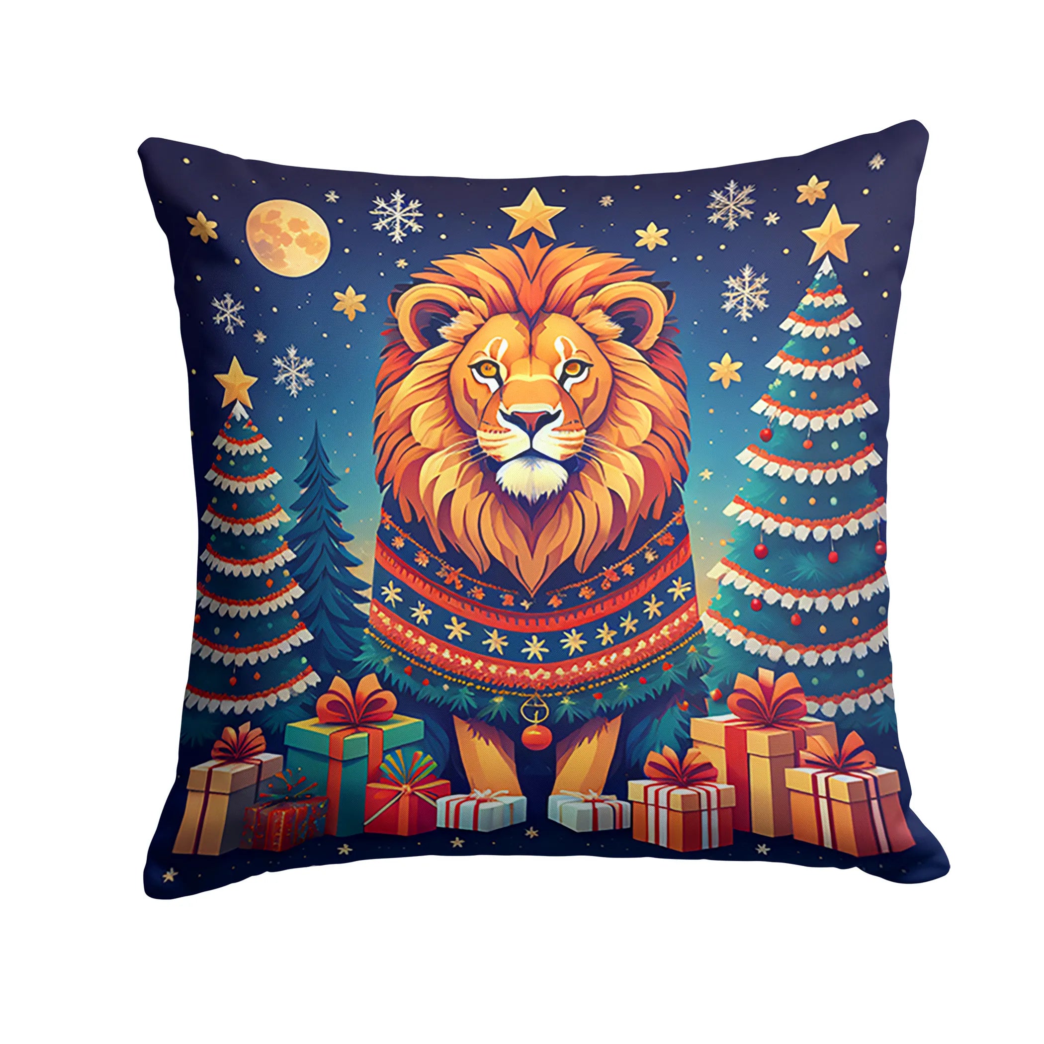 Animal Christmas Throw Pillow - Pack Of: 1 | Collection name: Animal christmas