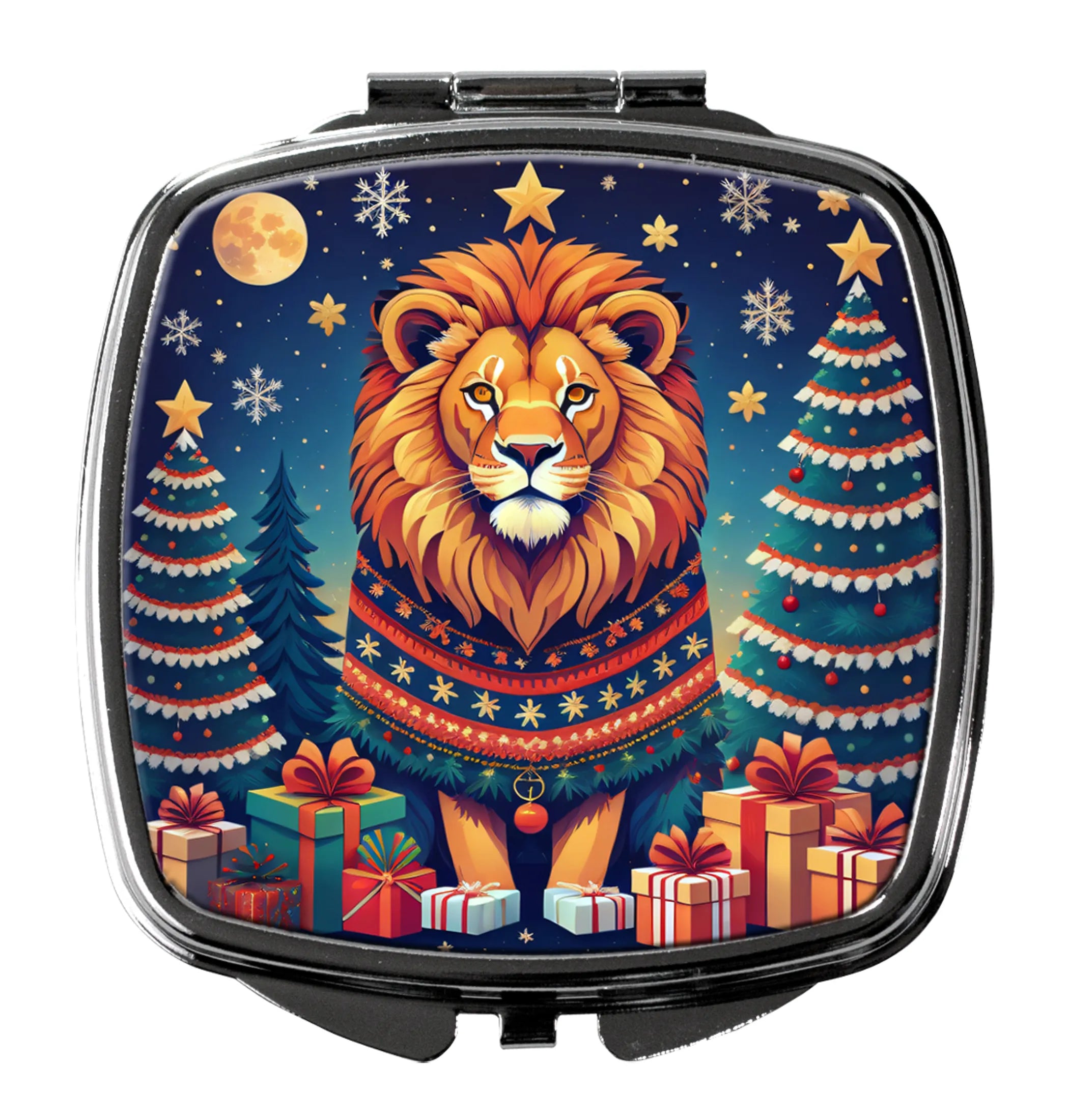 Animal Christmas Compact Mirror - Pack Of: 1 | Collection name: Animal christmas