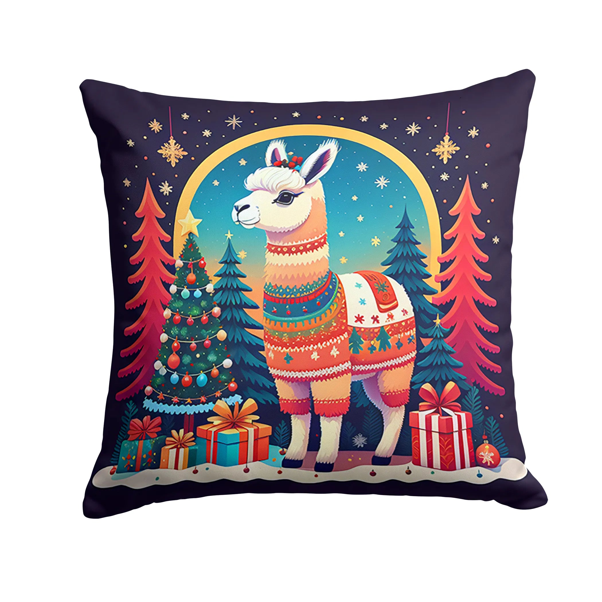 Animal Christmas Throw Pillow - Pack Of: 1 | Collection name: Animal christmas