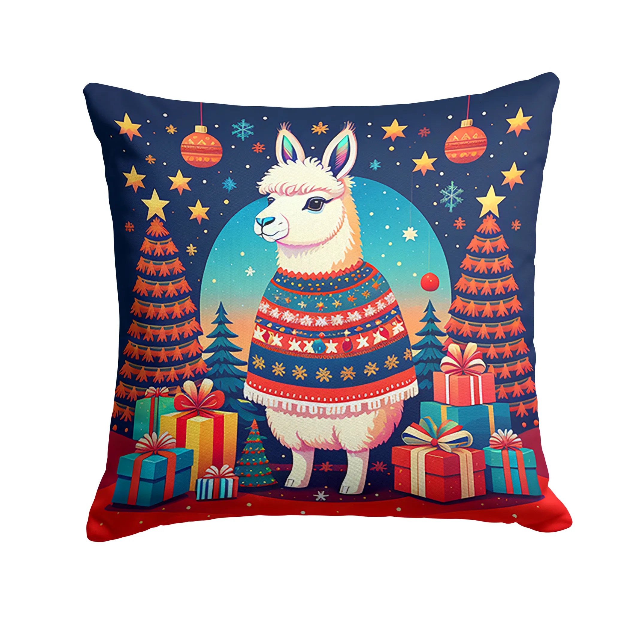 Animal Christmas Throw Pillow - Pack Of: 1 | Collection name: Animal christmas