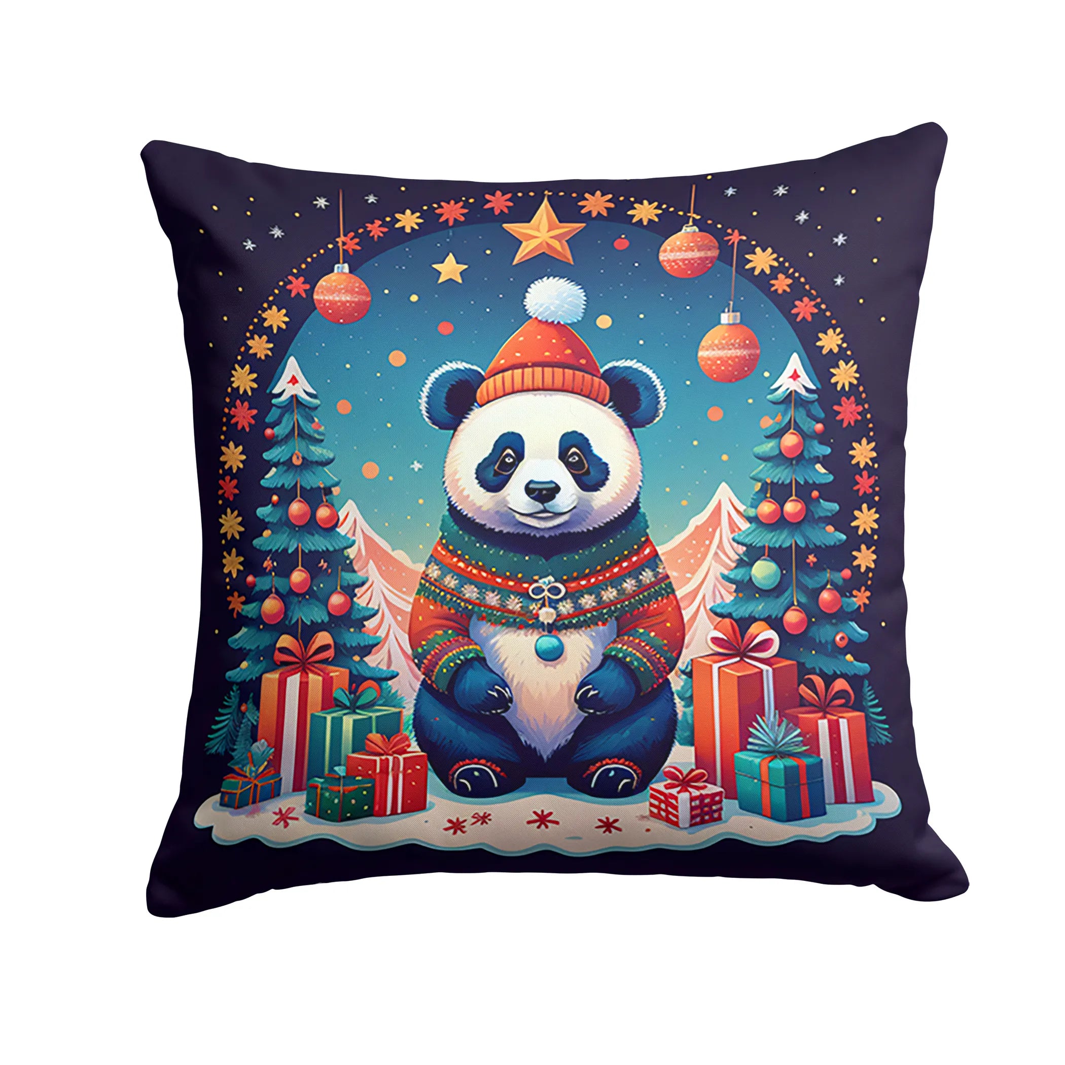 Animal Christmas Throw Pillow - Pack Of: 1 | Collection name: Animal christmas