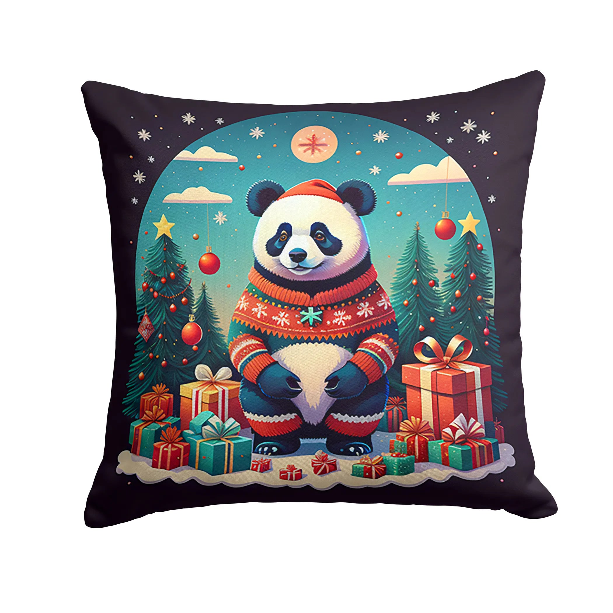 Animal Christmas Throw Pillow - Pack Of: 1 | Collection name: Animal christmas