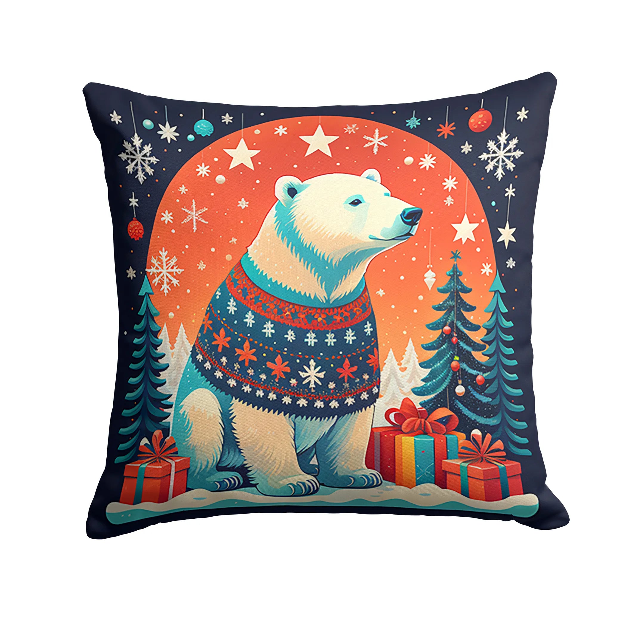 Animal Christmas Throw Pillow - Pack Of: 1 | Collection name: Animal christmas