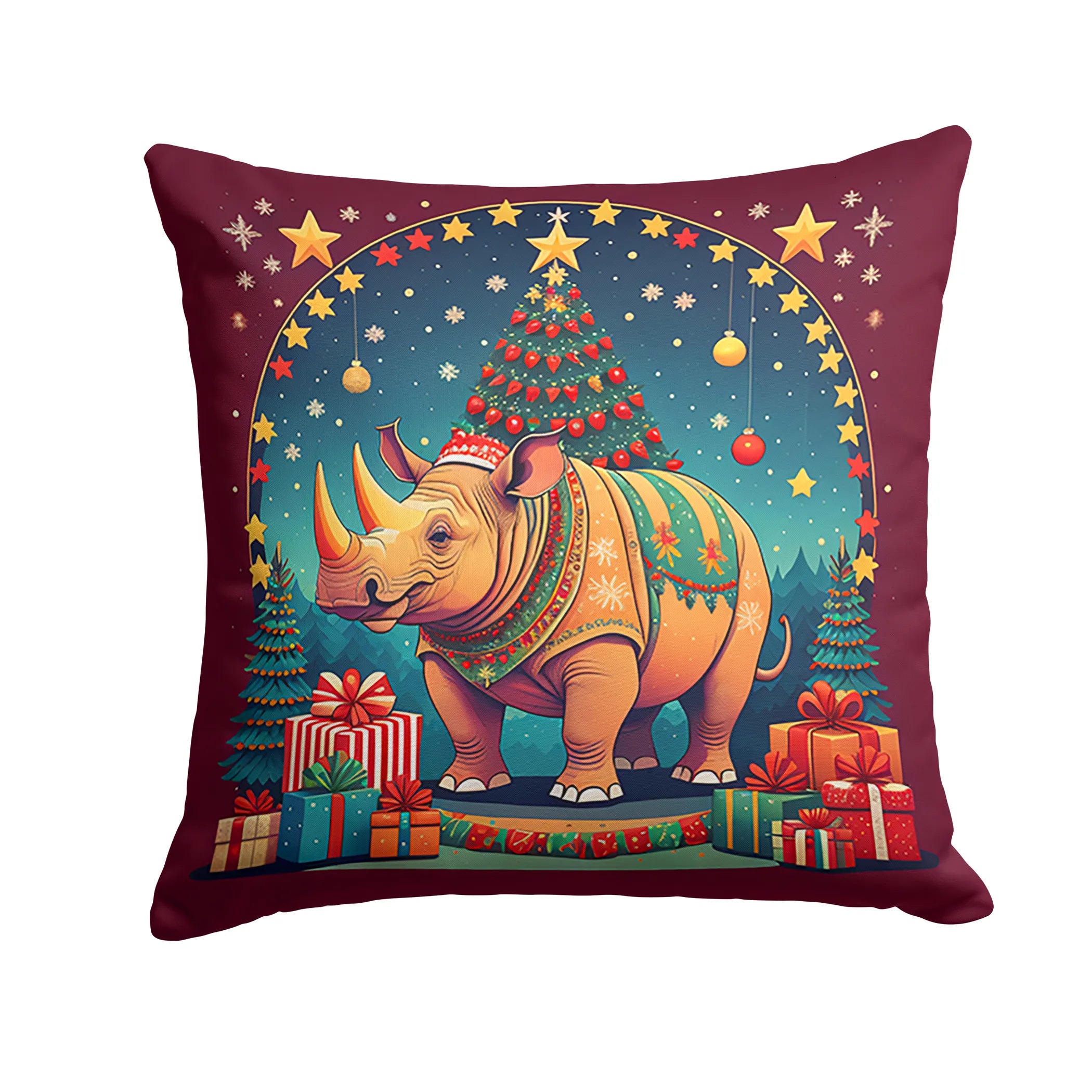Animal Christmas Throw Pillow - Pack Of: 1 | Collection name: Animal christmas