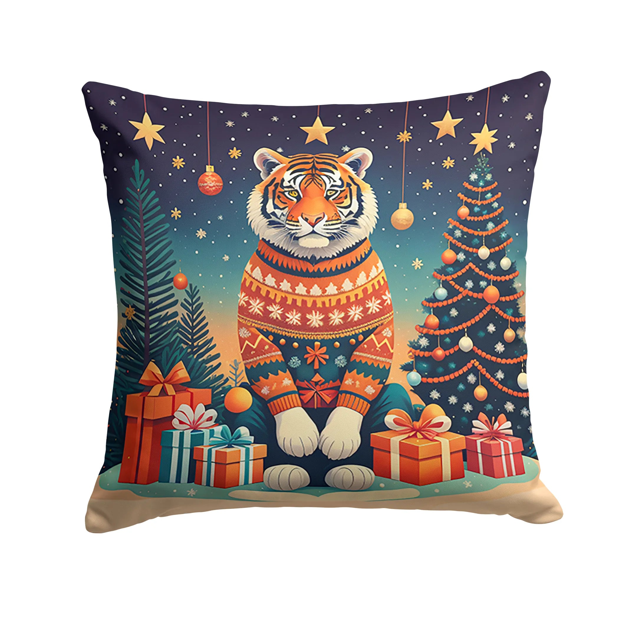 Animal Christmas Throw Pillow - Pack Of: 1 | Collection name: Animal christmas