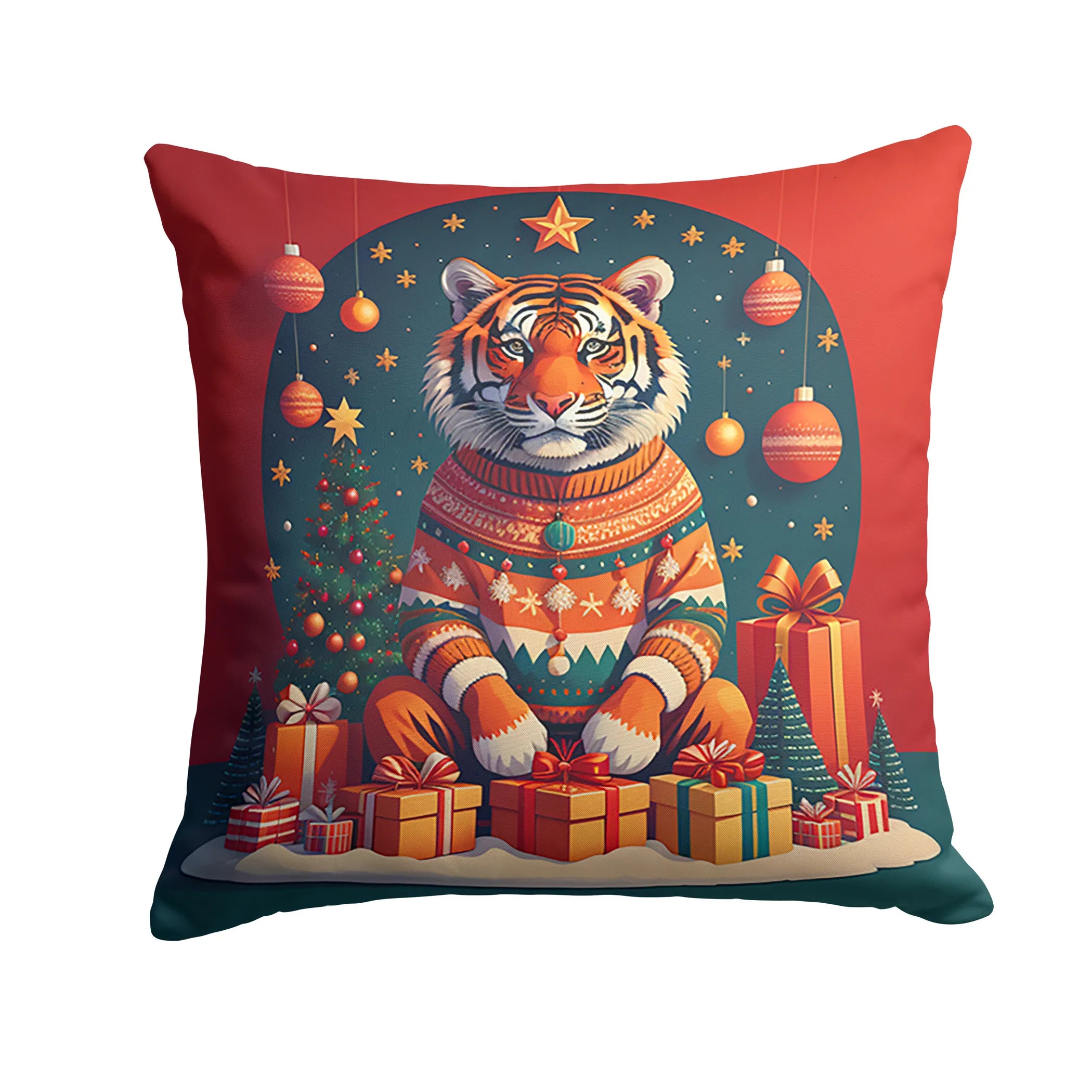Animal Christmas Throw Pillow - Pack Of: 1 | Collection name: Animal christmas