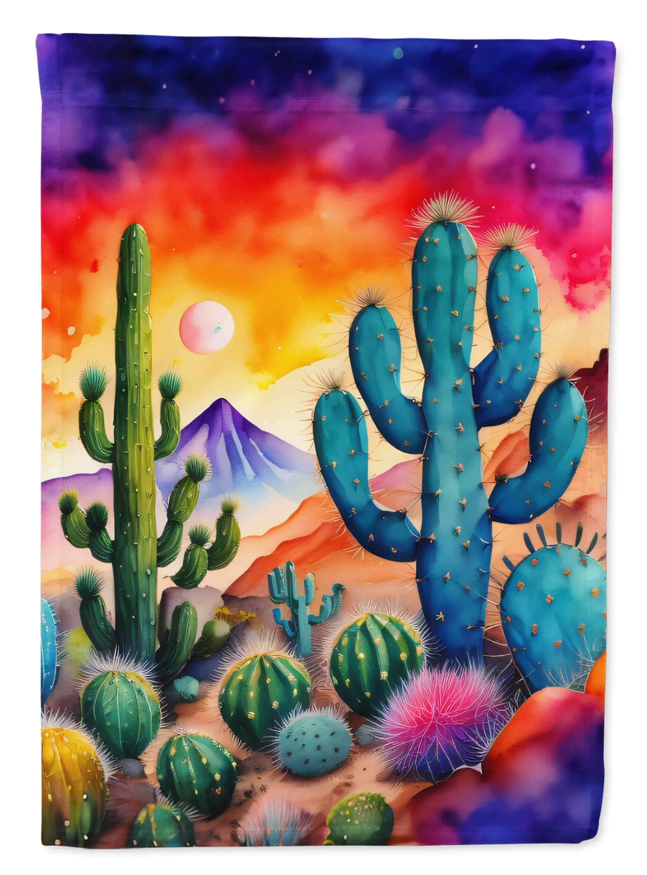 Flowers in Color Decorative Flag - Pack Of: 1 | Collection name: Flowers in color