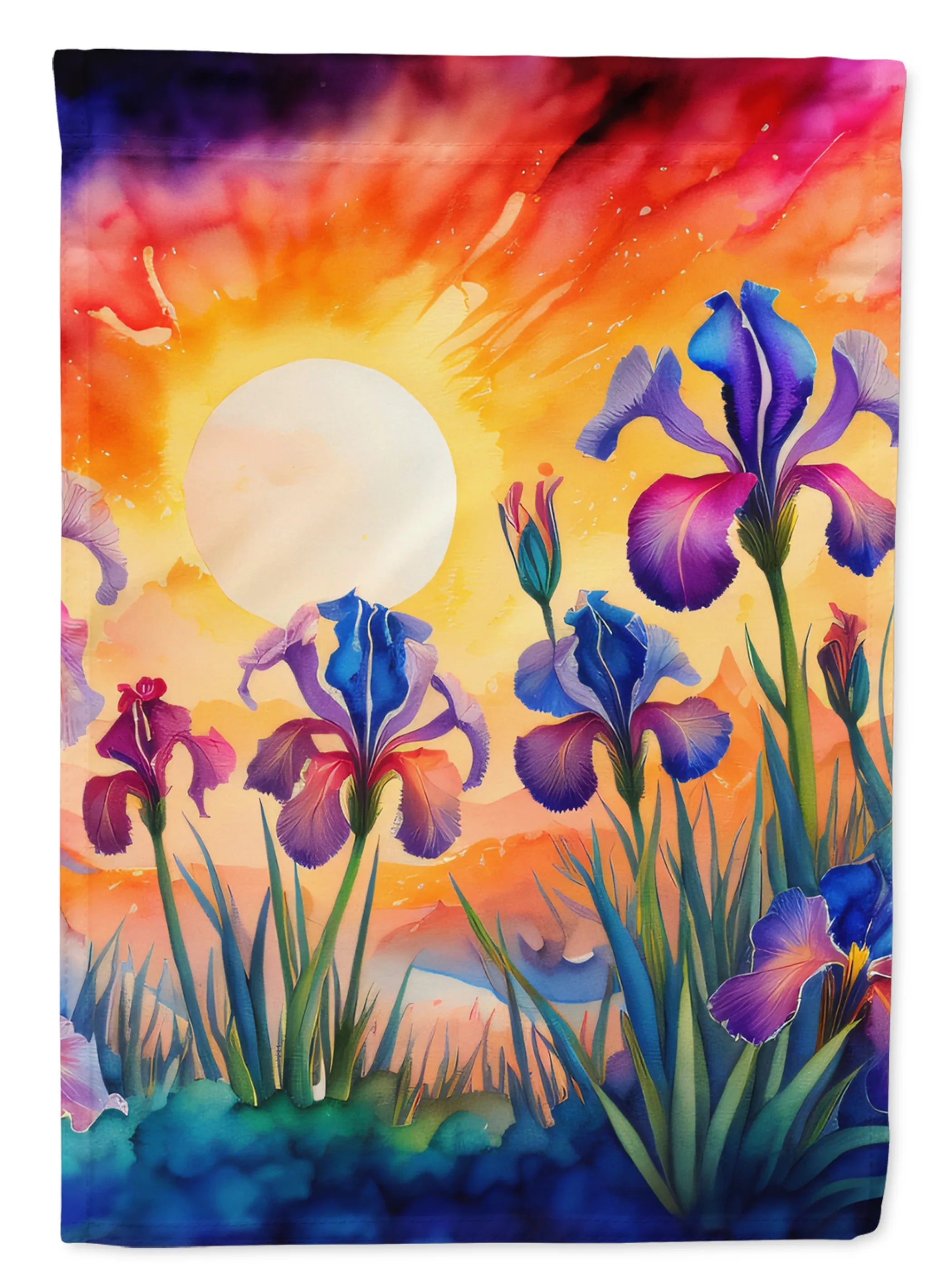 Flowers in Color Decorative Flag - Pack Of: 1 | Collection name: Flowers in color