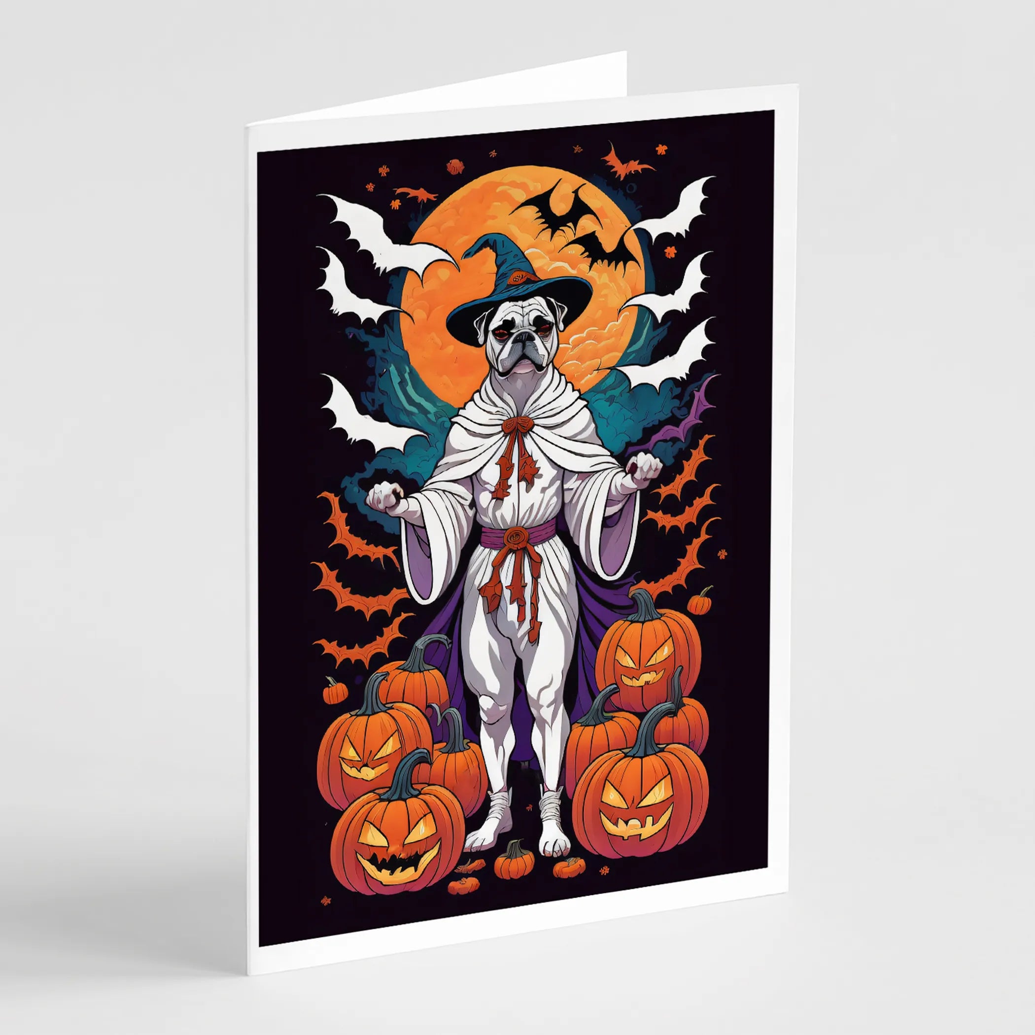 Witchy Halloween Greeting Cards  - Size: 5X7 | Pack Of: 8 | Collection name: Witchy halloween