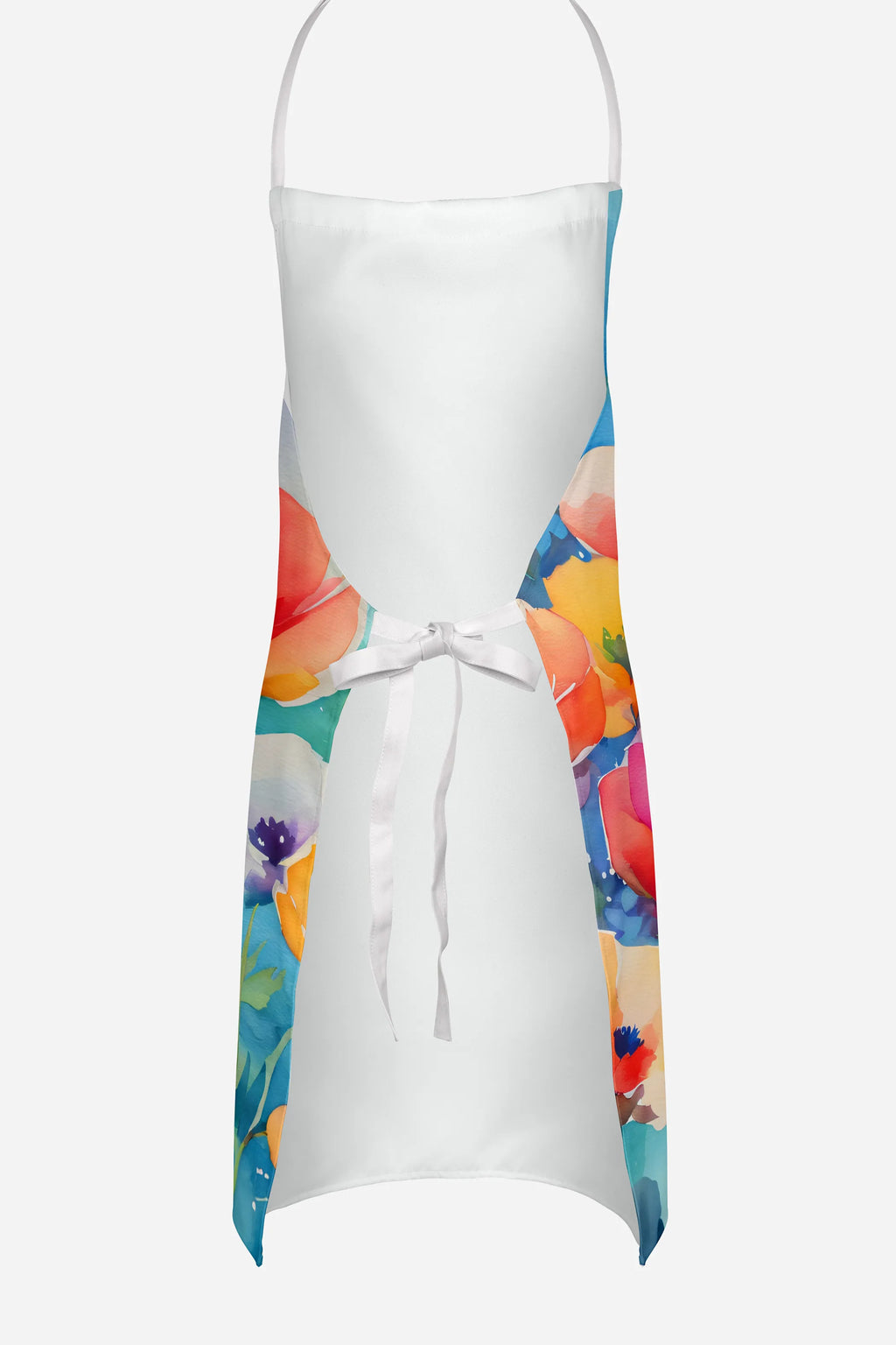 Flowers in Watercolor Apron - Size: LARGE | Pack Of: 1 | Collection name: Flowers in watercolor