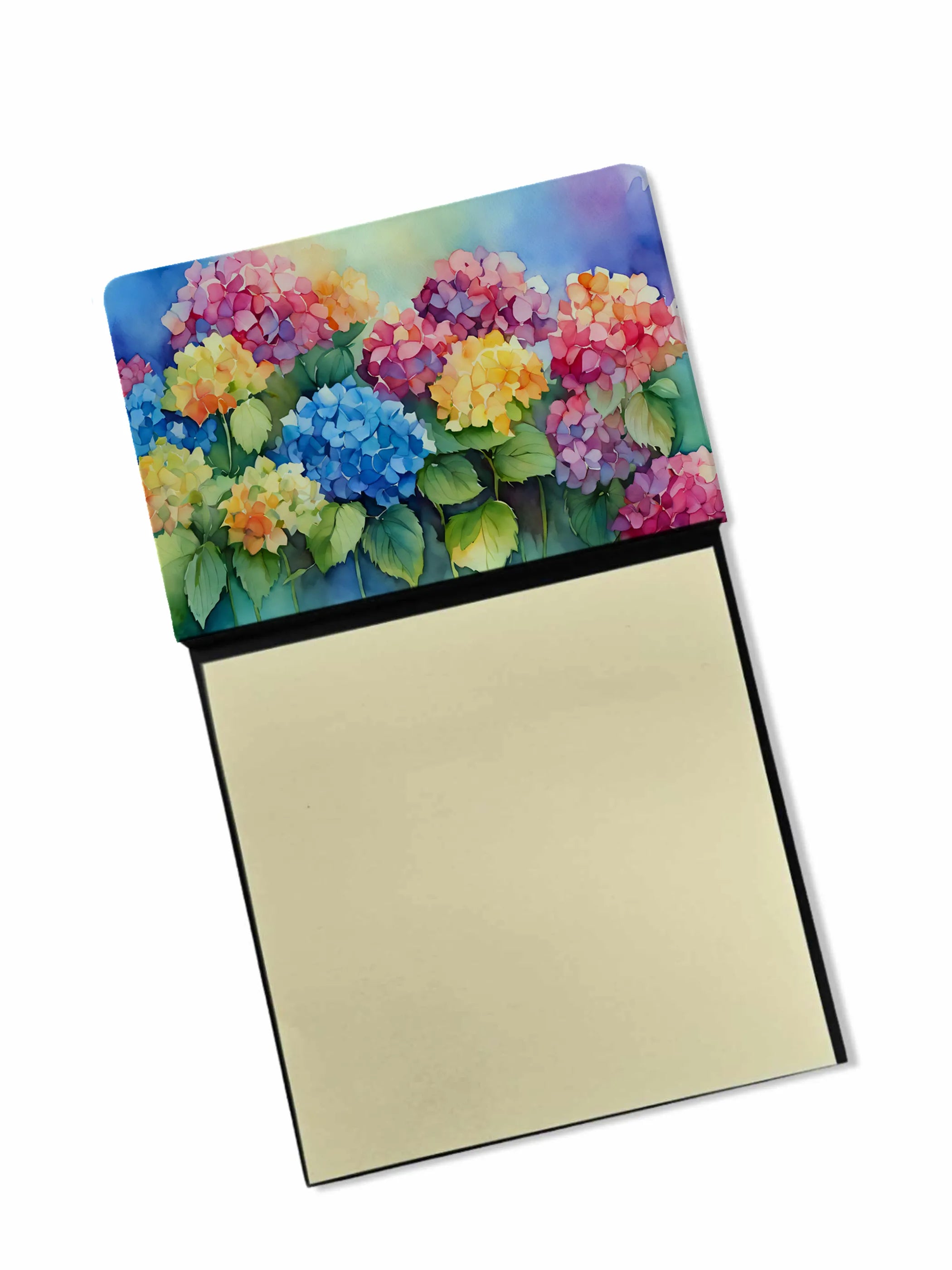 Flowers in Watercolor Sticky Note Holder - Pack Of: 1 | Collection name: Flowers in watercolor
