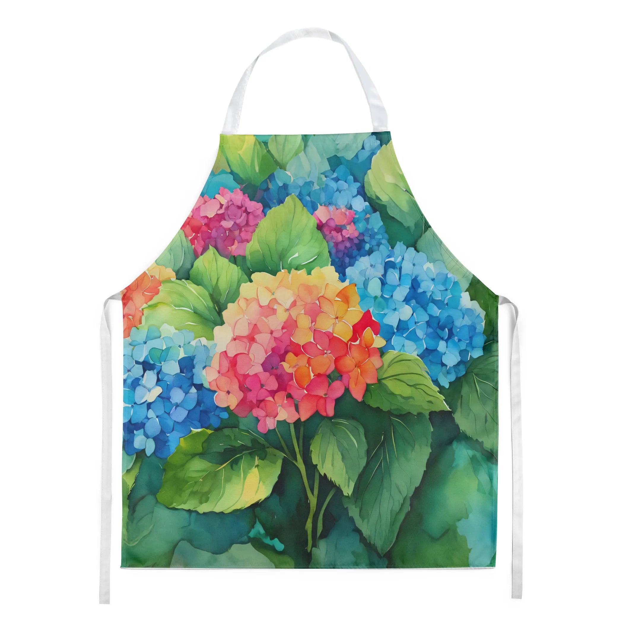 Flowers in Watercolor Apron - Size: LARGE | Pack Of: 1 | Collection name: Flowers in watercolor