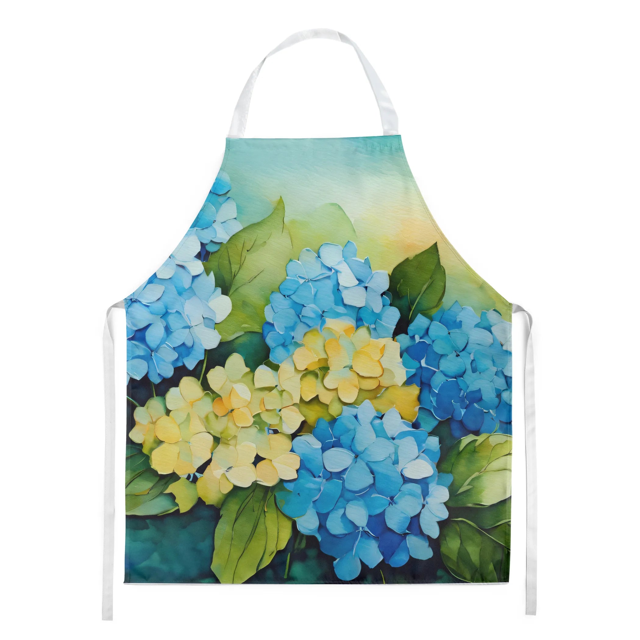 Flowers in Watercolor Apron - Size: LARGE | Pack Of: 1 | Collection name: Flowers in watercolor