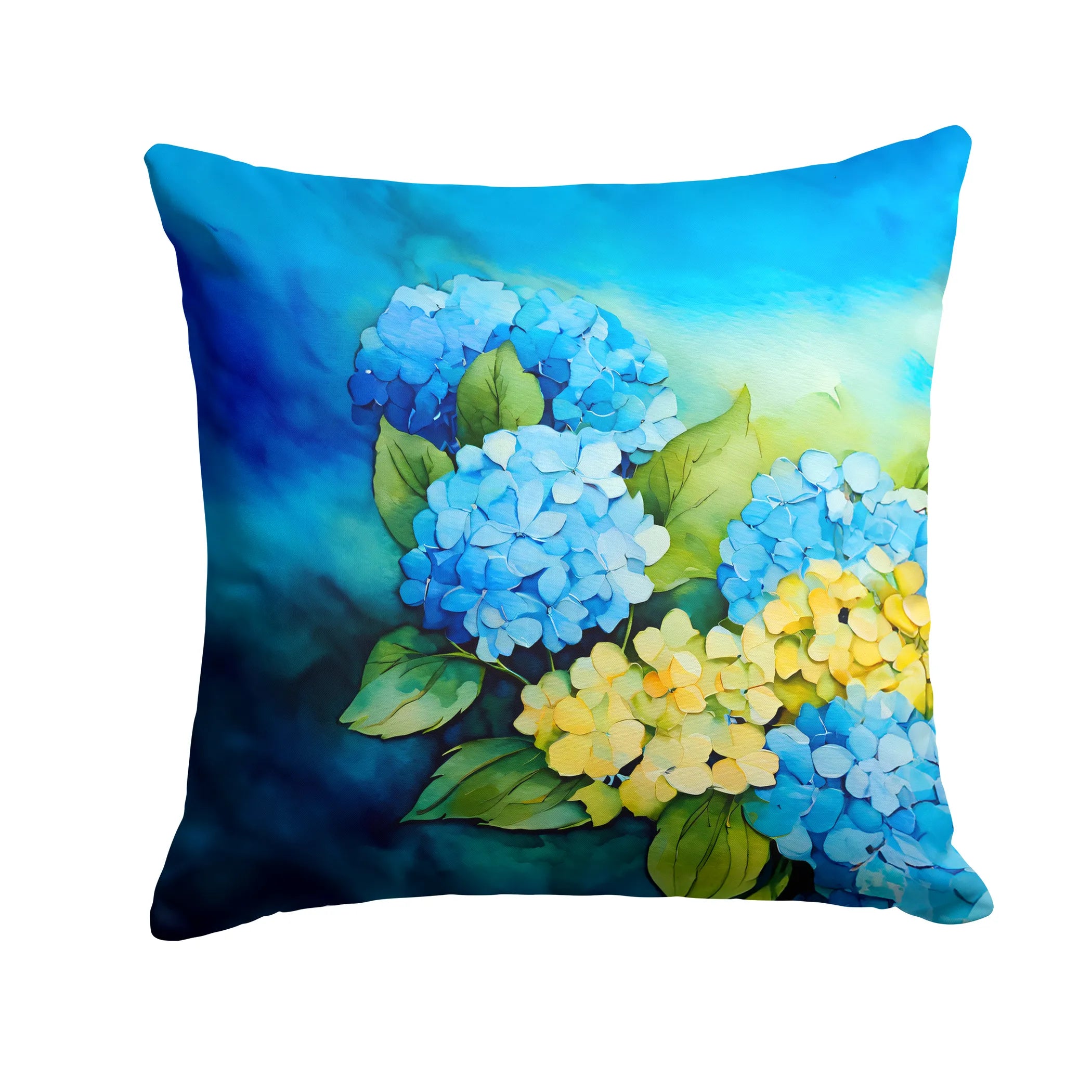 Flowers in Watercolor Throw Pillow - Pack Of: 1 | Collection name: Flowers in watercolor