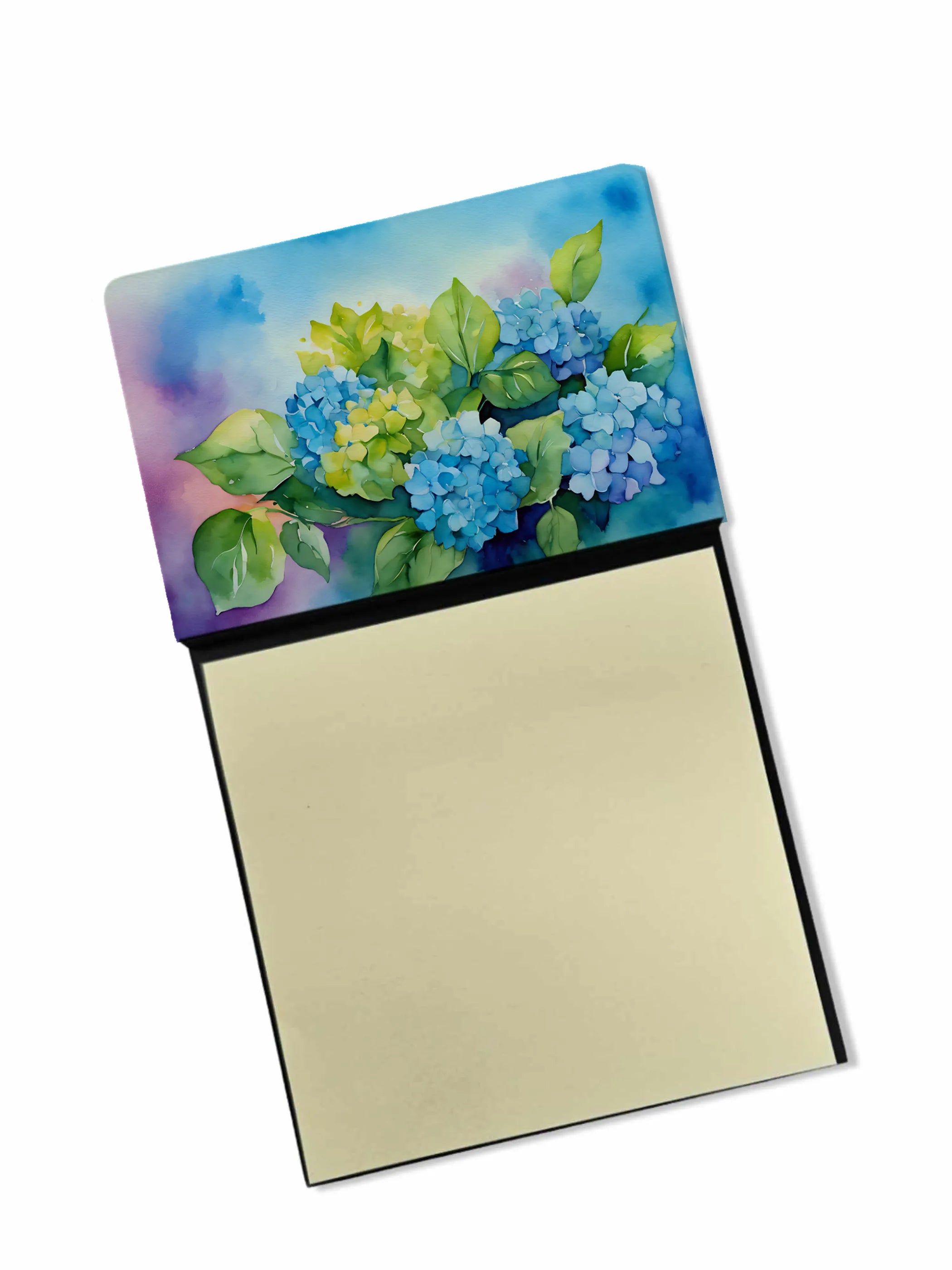 Flowers in Watercolor Sticky Note Holder - Pack Of: 1 | Collection name: Flowers in watercolor