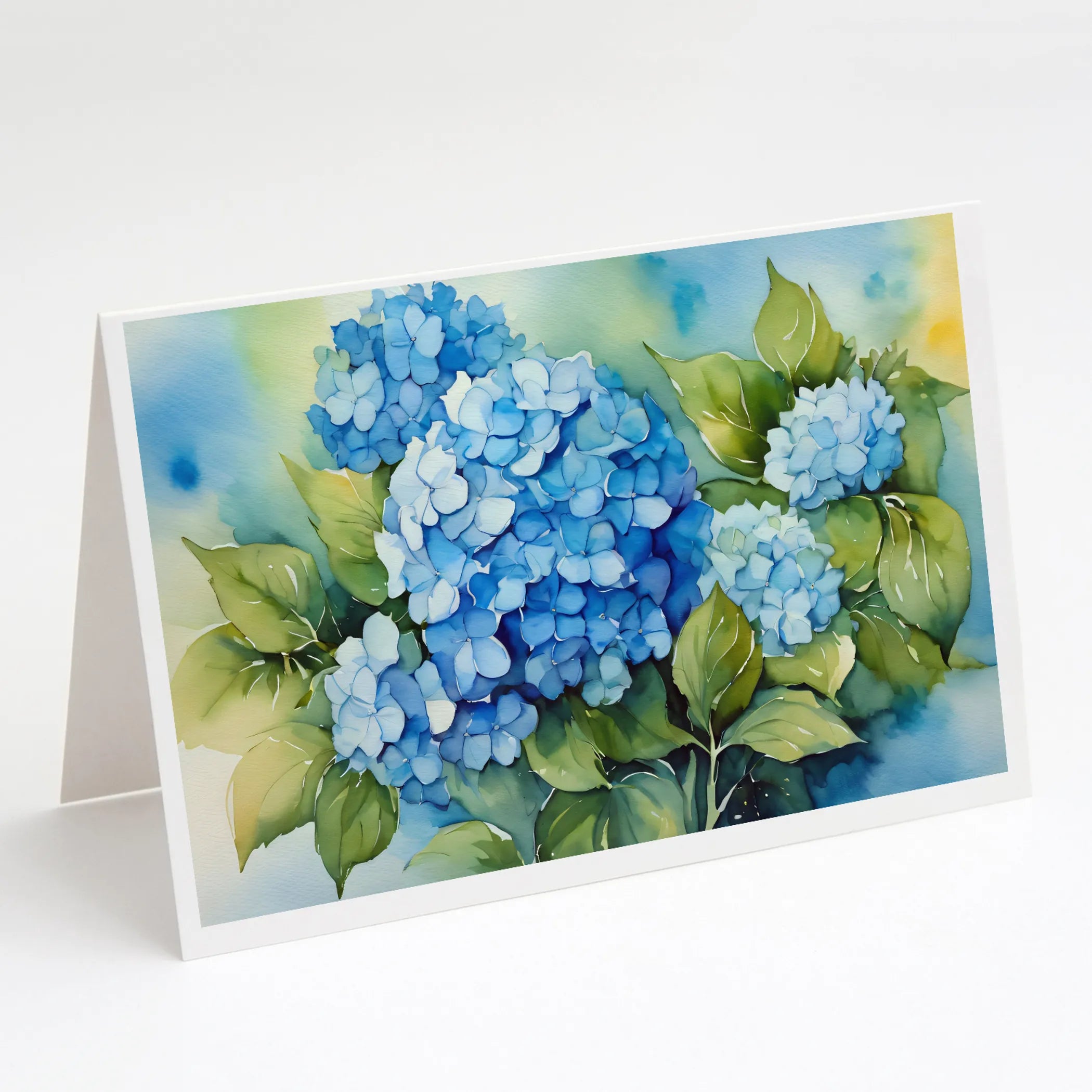 Flowers in Watercolor Greeting Cards  - Size: 5X7 | Pack Of: 1 | Collection name: Flowers in watercolor